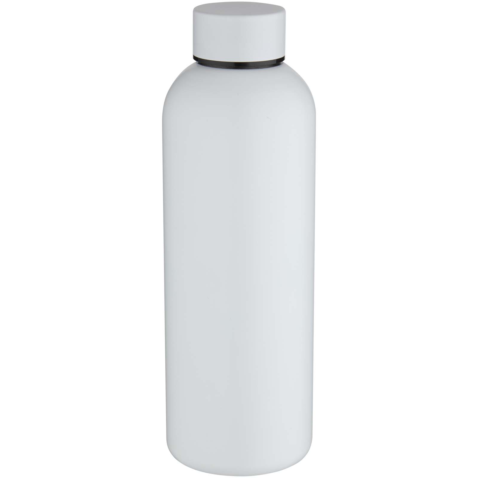 Bouteille d’eau Spring de 750 ml en acier inoxydable recyclé certifié RCS à simple paroi