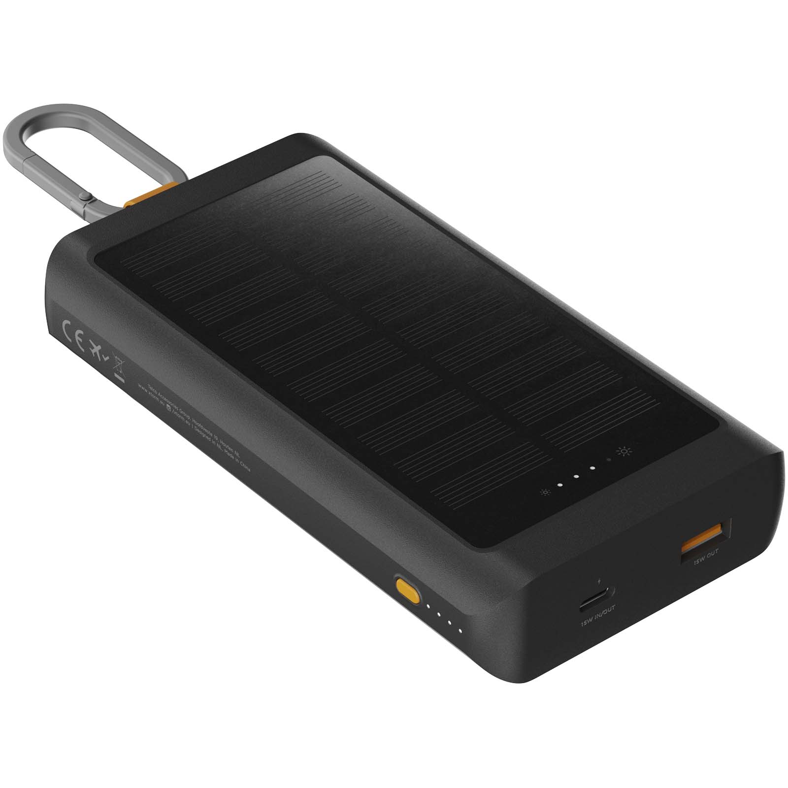 Batterie de secours solaire Xtorm XG2S101 Go2 de 10 000 mAh et 15 W avec éclairage