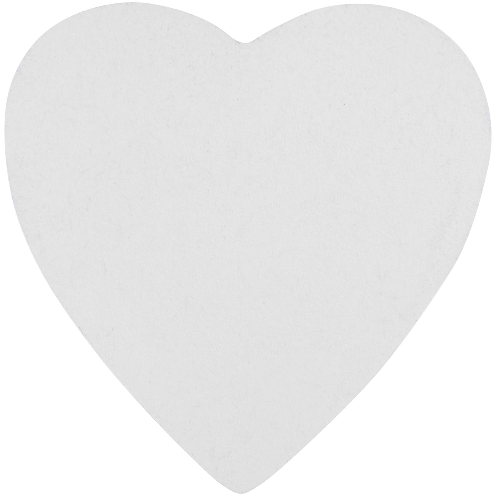 Post-its recyclés Sticky-Mate® en forme de cœur