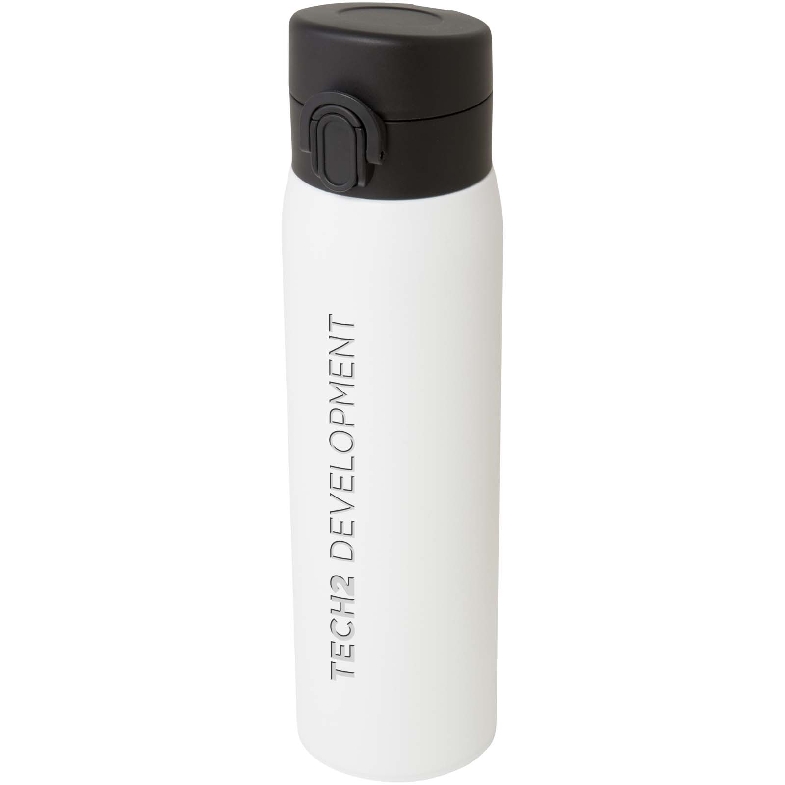 Fiole isotherme Sika de 450 ml en acier inoxydable recyclé certifié RCS