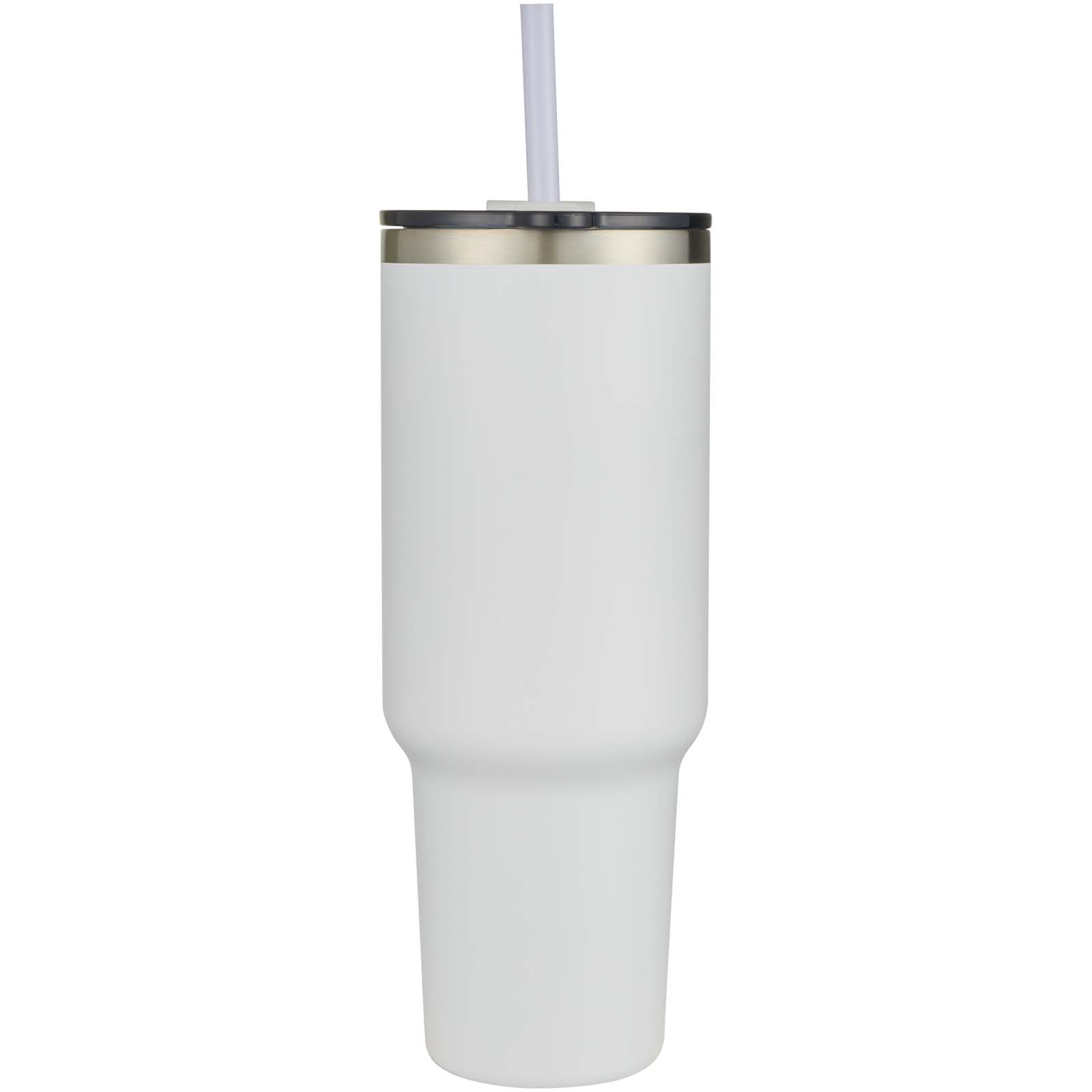 Mug Sydney 1200 ml double paroi certifié RCS avec isolation par le vide et couche de cuivre avec paille