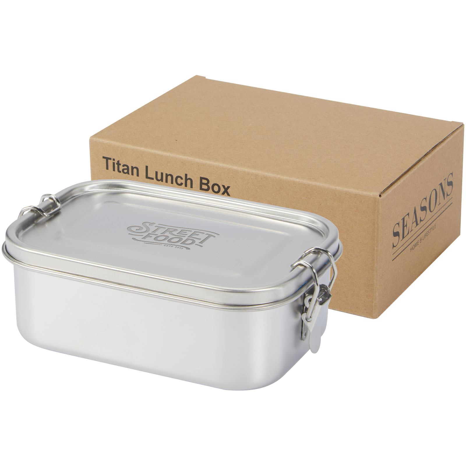Seasons Boîte repas Titan en acier inoxydable recyclé 750 ml