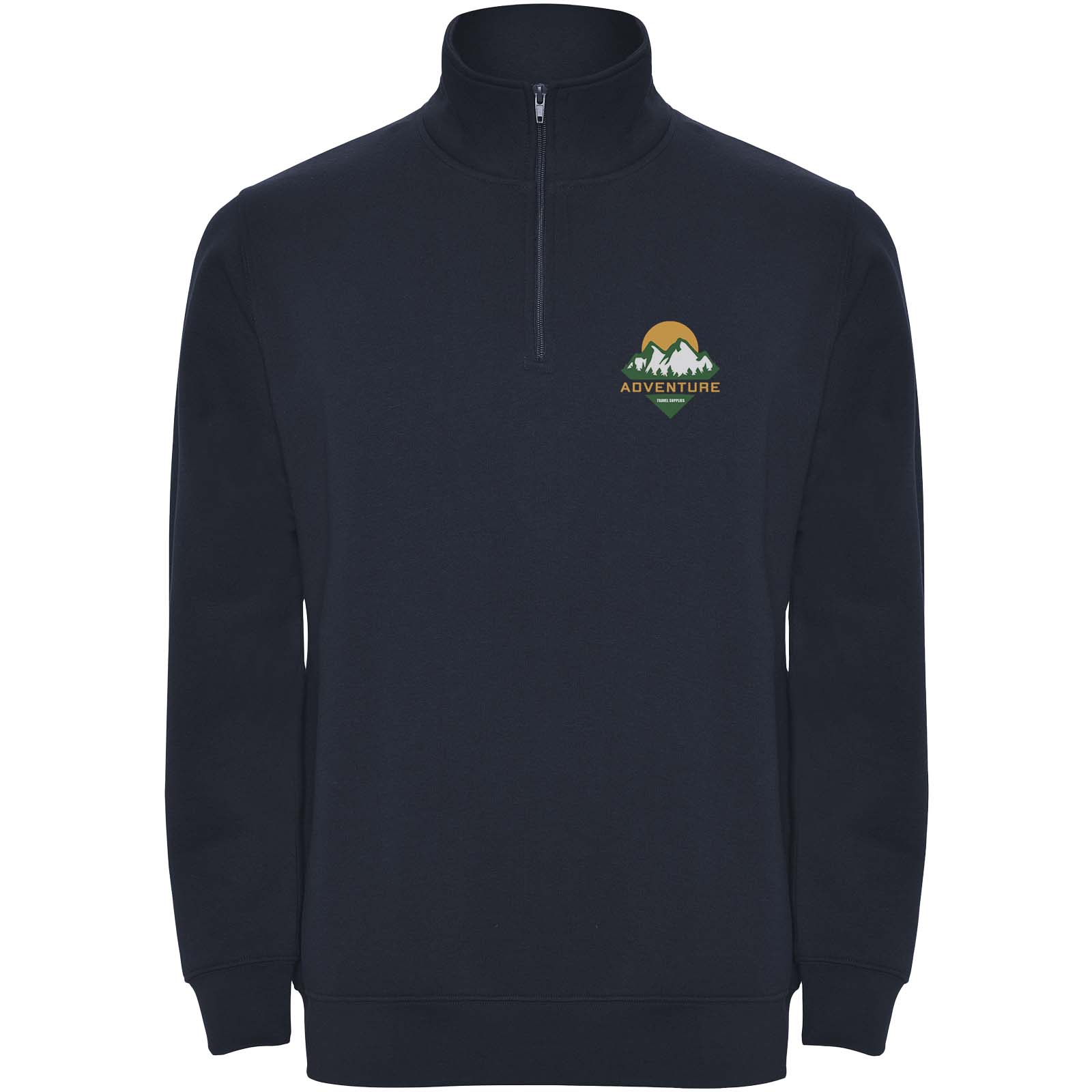 Roly Pull zippé de 280 g/m² Aneto avec fermeture quart de zip