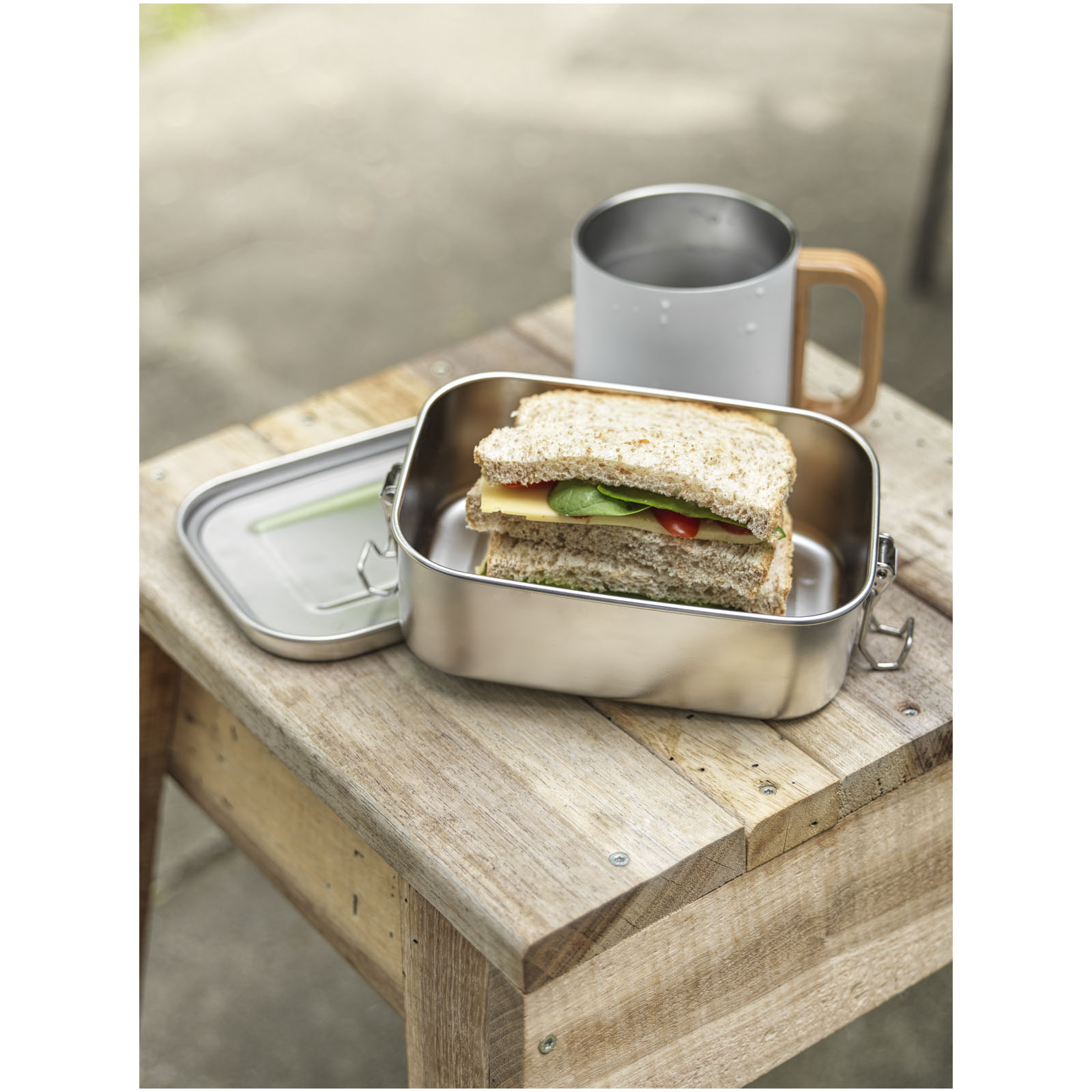 Seasons Boîte repas Titan en acier inoxydable recyclé 750 ml