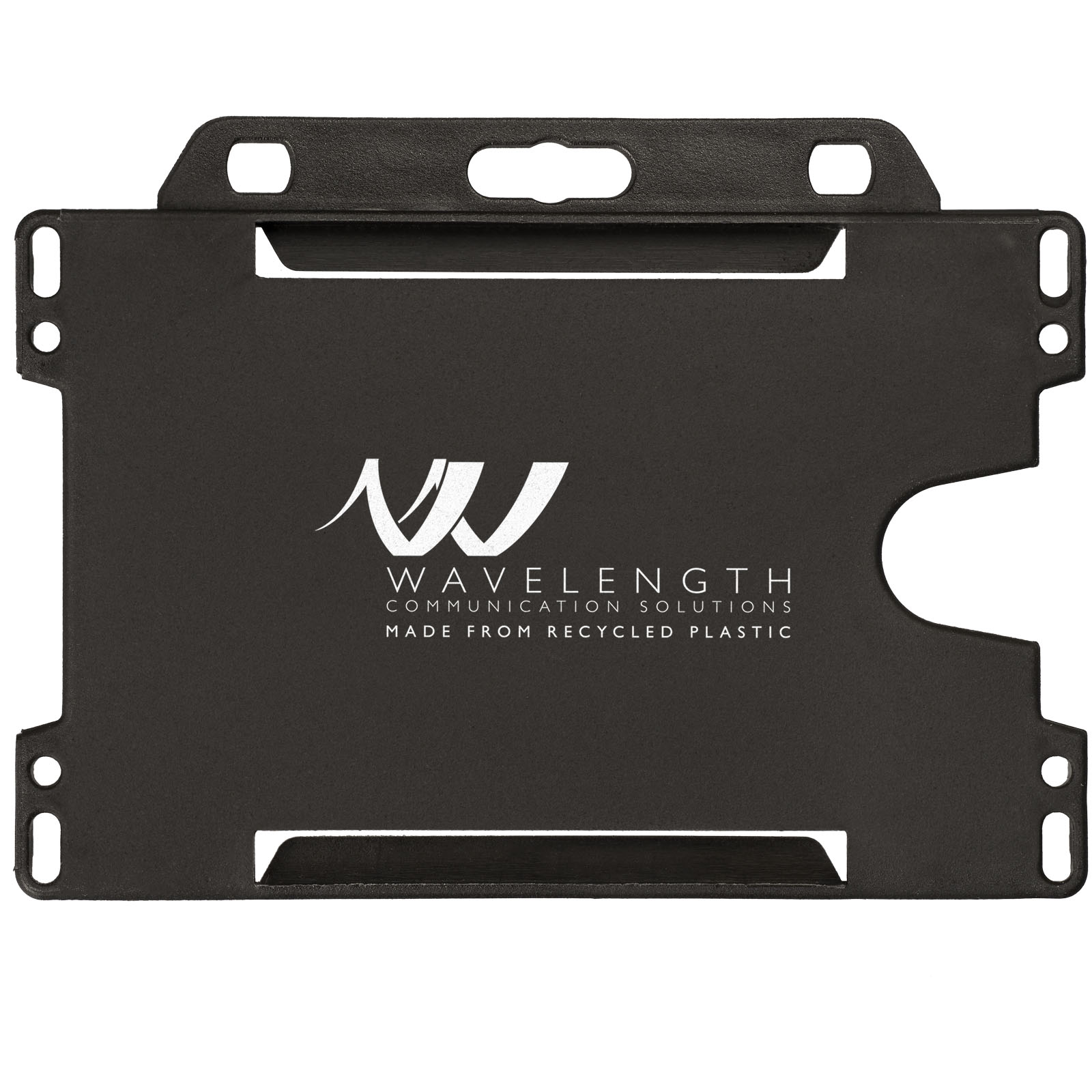 Porte-cartes Vega en plastique recyclé