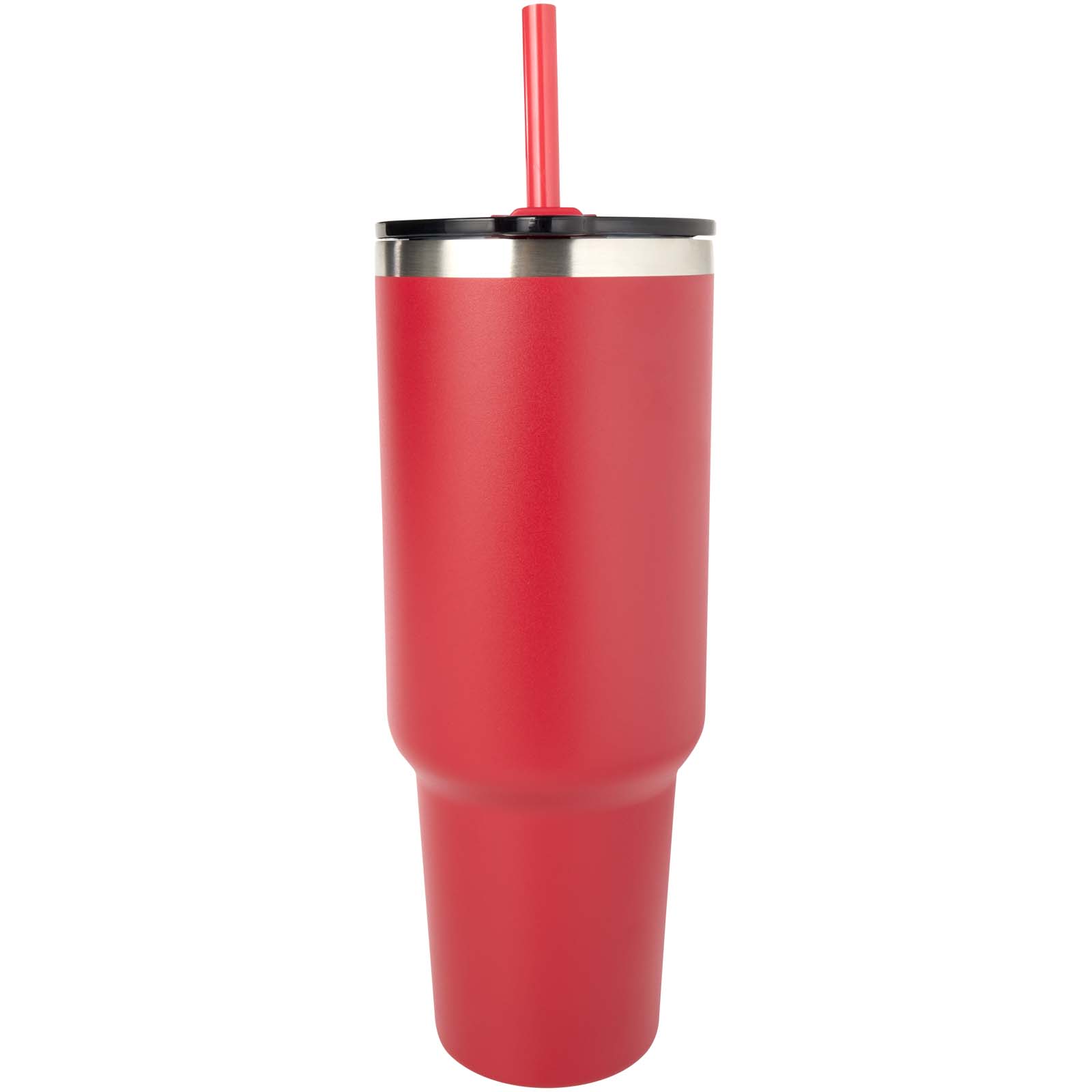 Mug Sydney 1200 ml double paroi certifié RCS avec isolation par le vide et couche de cuivre avec paille