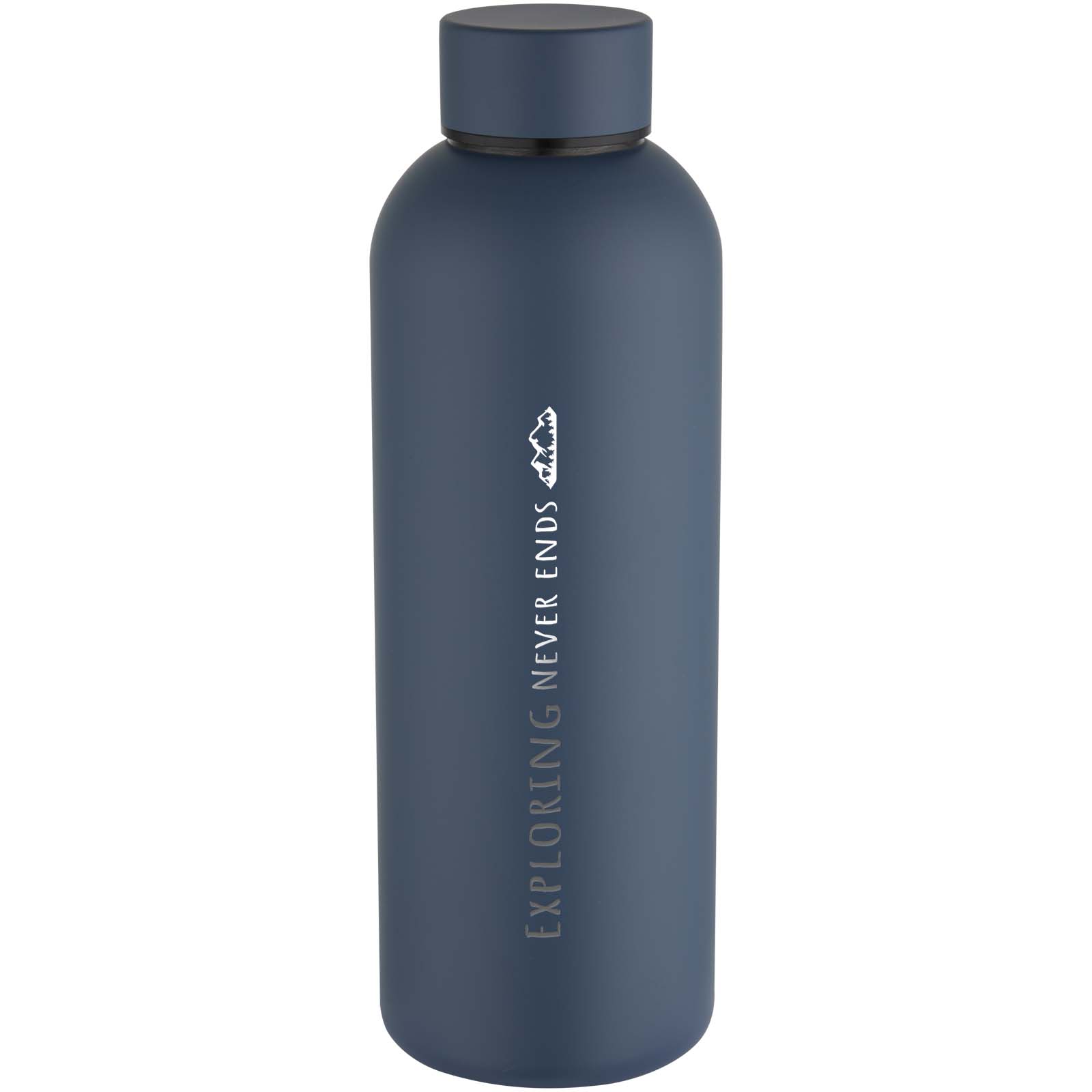 Bouteille d’eau Spring de 750 ml en acier inoxydable recyclé certifié RCS à simple paroi