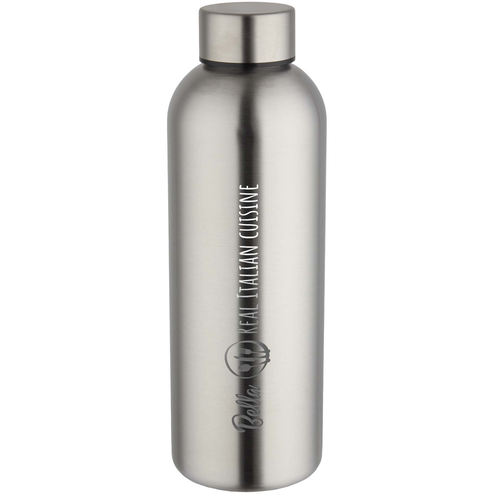 Bouteille d’eau Spring de 750 ml en acier inoxydable recyclé certifié RCS à simple paroi