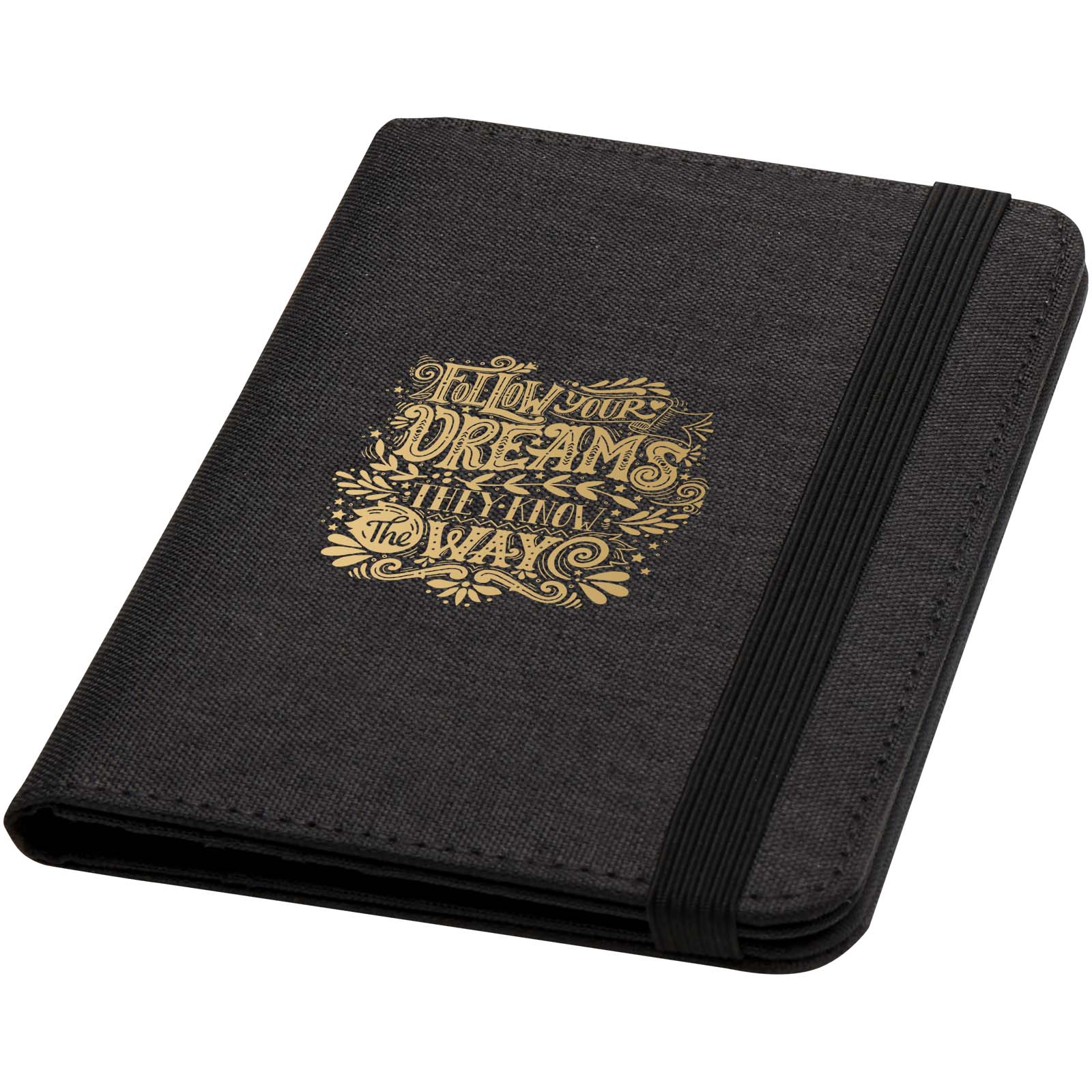 Porte-passeport RFID Ross en rPET certifié GRS