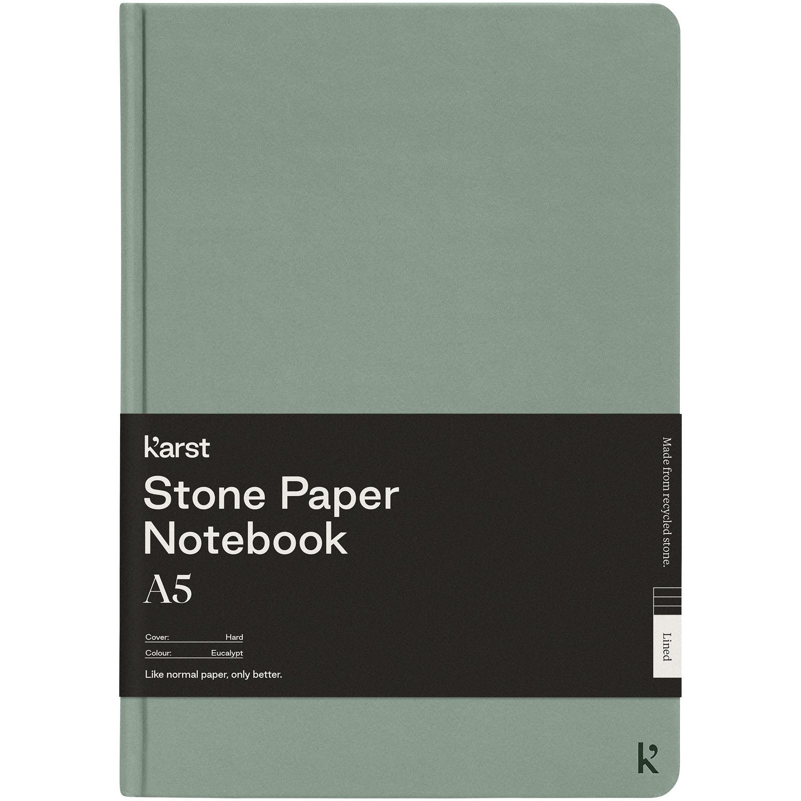 Karst® Carnet à couverture rigide K’arst® A5-ligné