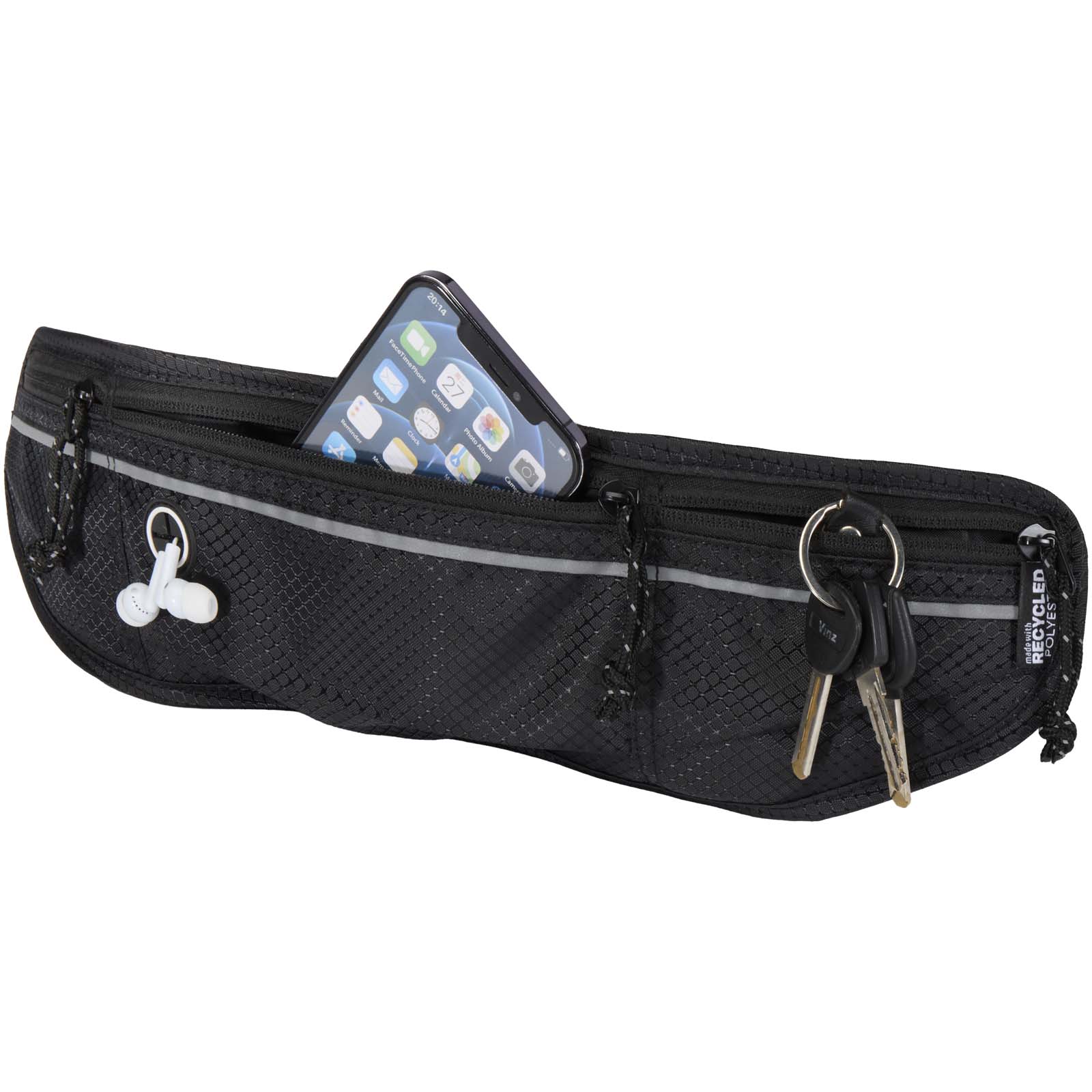 Ceinture de course Varyon en matériaux recyclés certifiés GRS