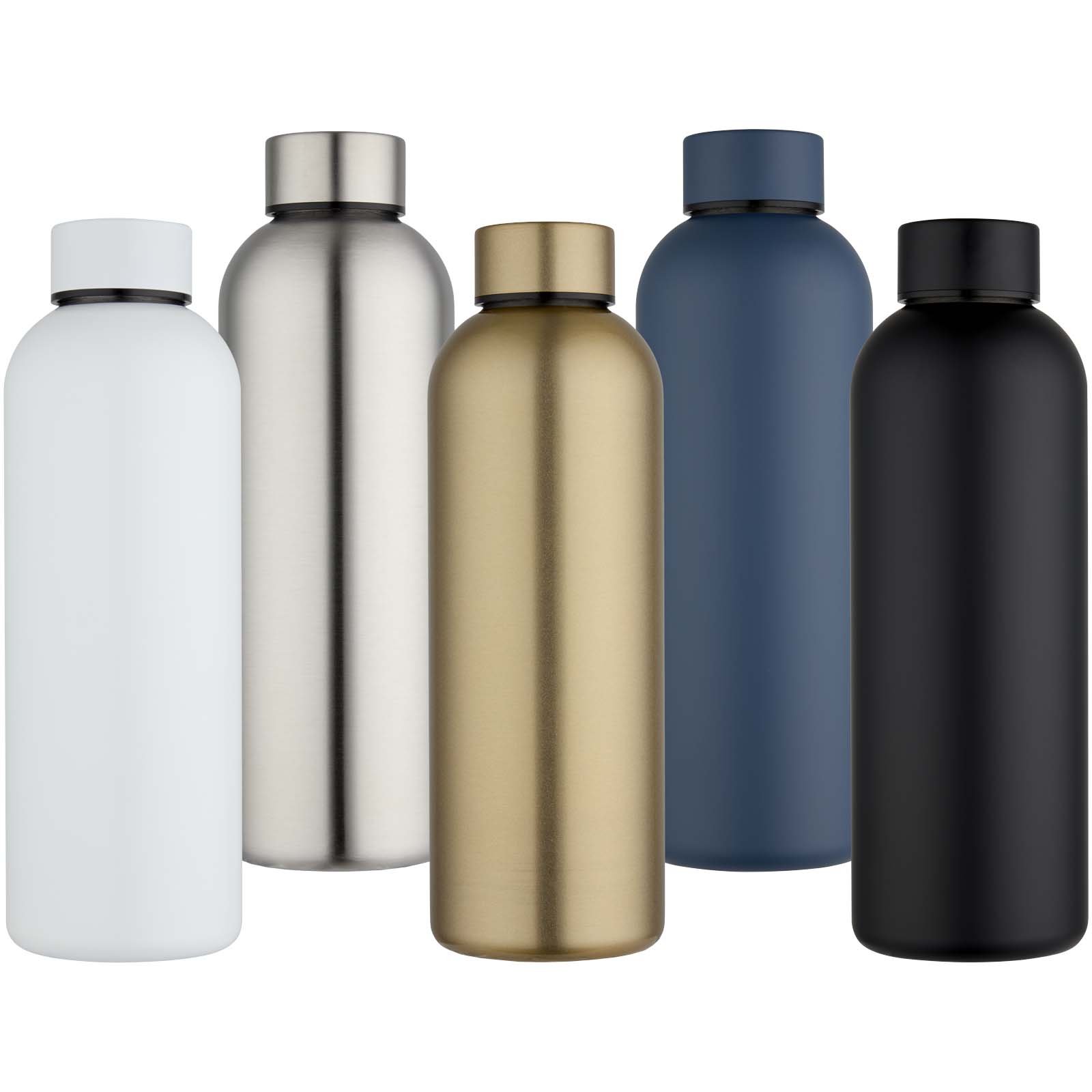 Bouteille d’eau Spring de 750 ml en acier inoxydable recyclé certifié RCS à simple paroi