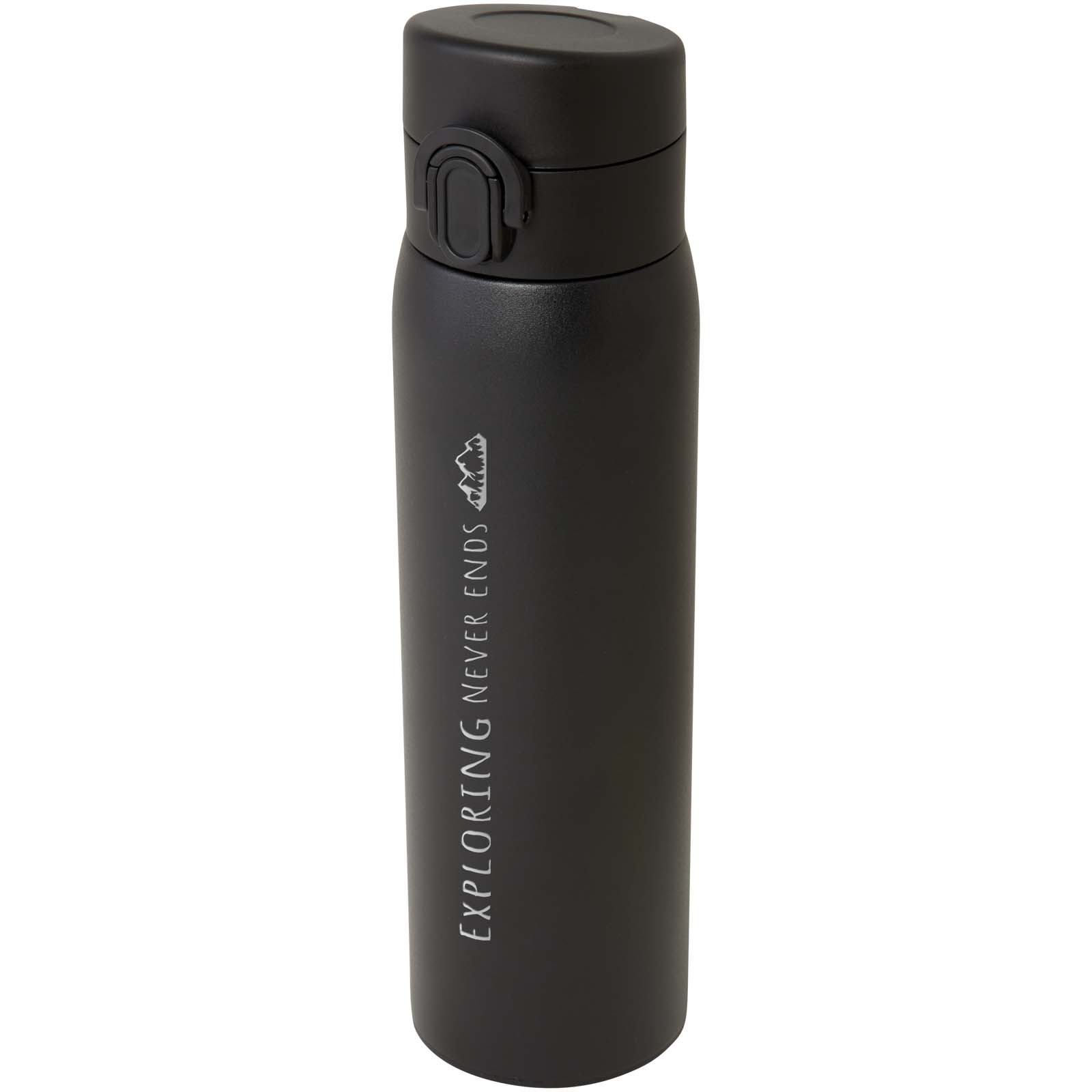Fiole isotherme Sika de 450 ml en acier inoxydable recyclé certifié RCS