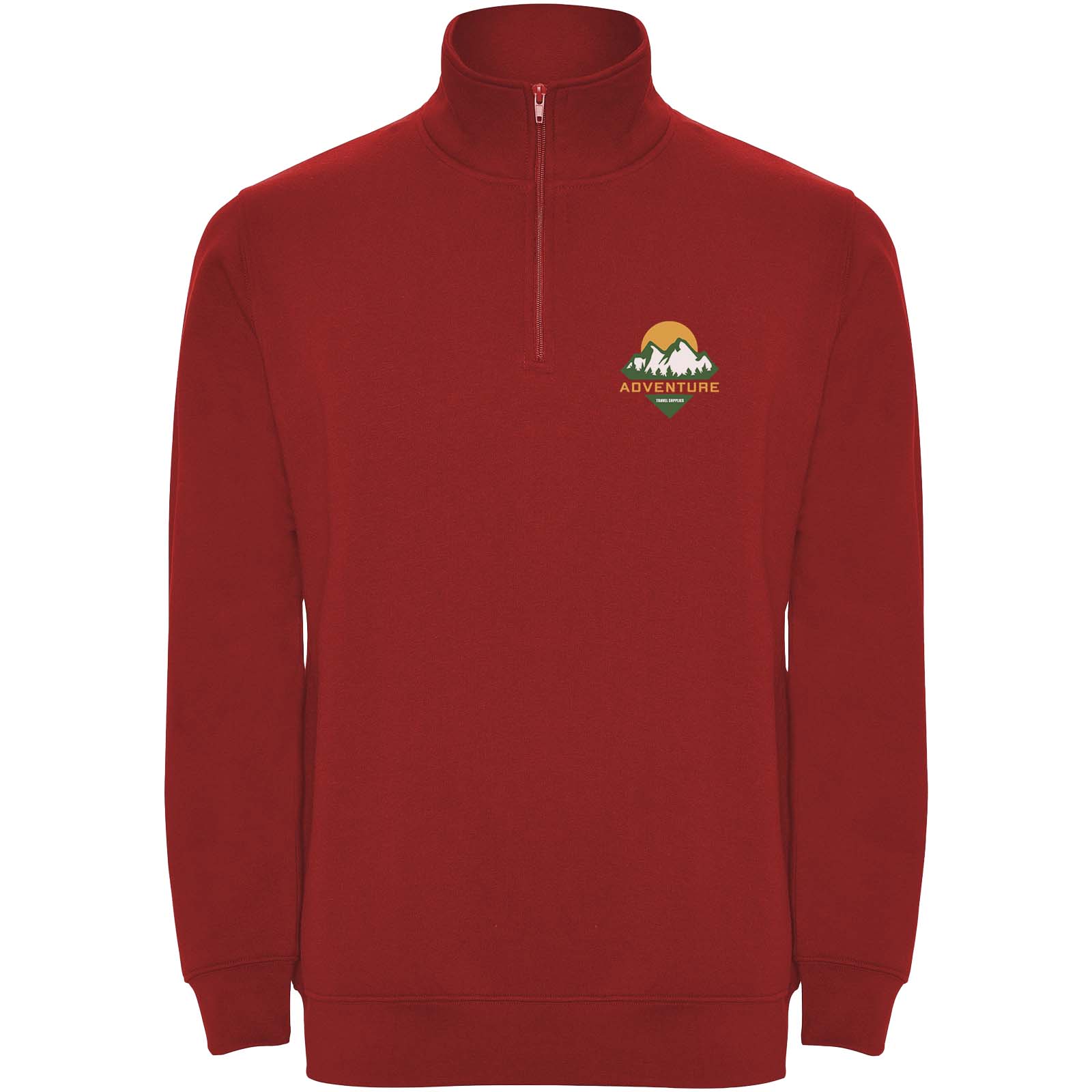 Roly Pull zippé de 280 g/m² Aneto avec fermeture quart de zip