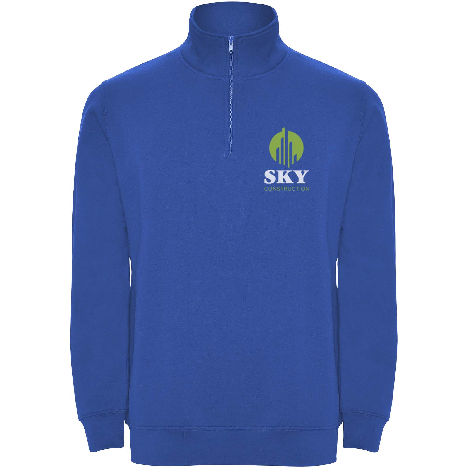 Roly Pull zippé de 280 g/m² Aneto avec fermeture quart de zip