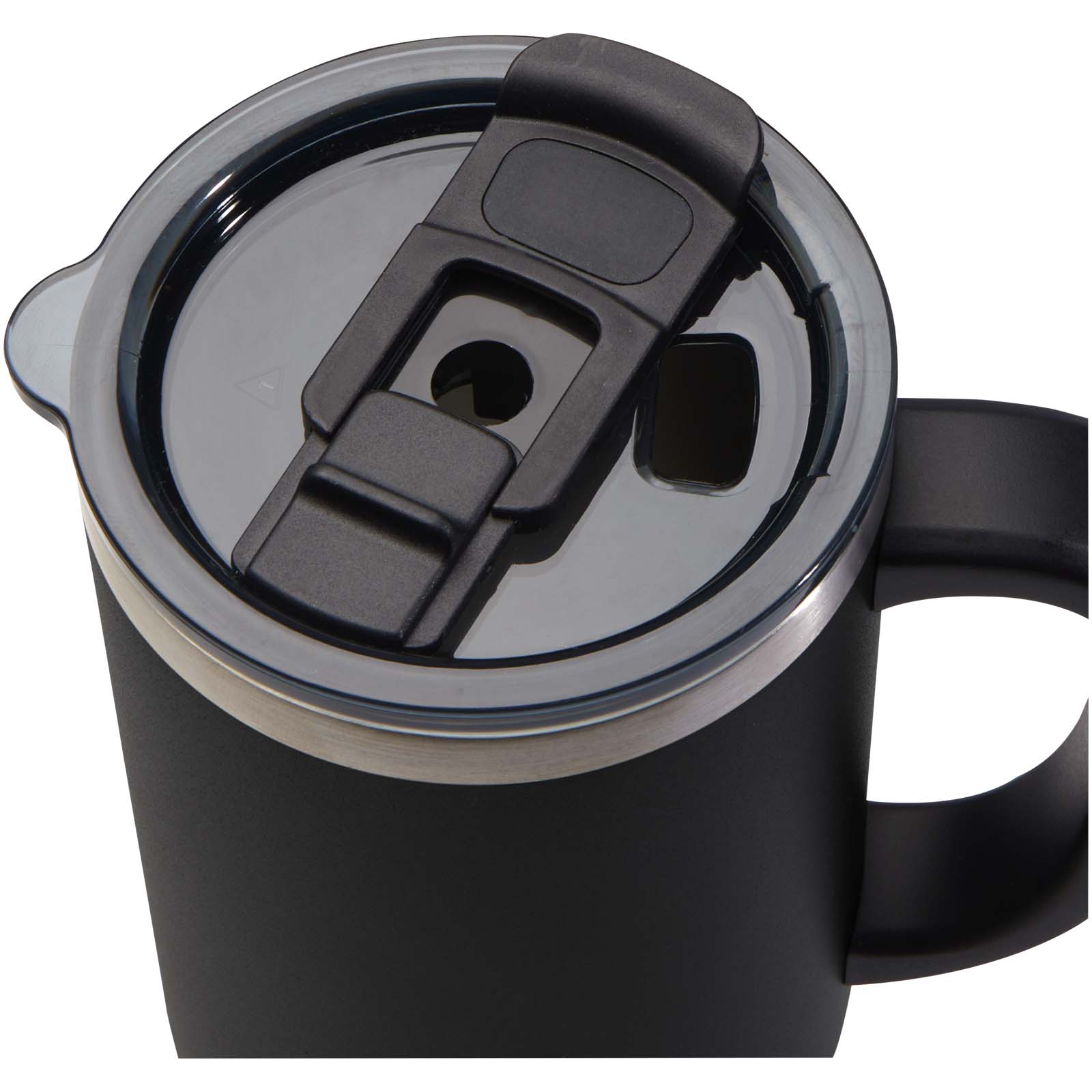 Mug Sydney 1200 ml double paroi certifié RCS avec isolation par le vide et couche de cuivre avec paille