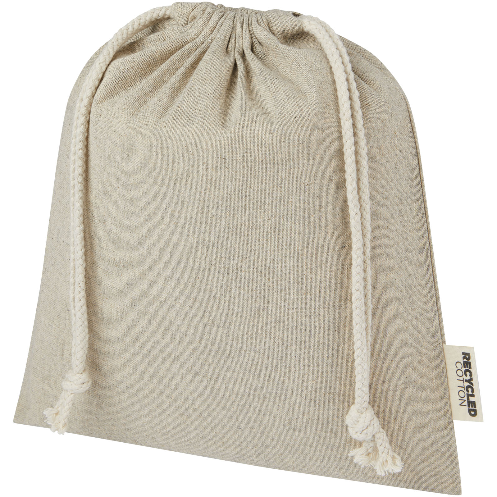 Sac cadeau moyen Pheebs en coton recyclé GRS 150 g/m² de 1,5 L