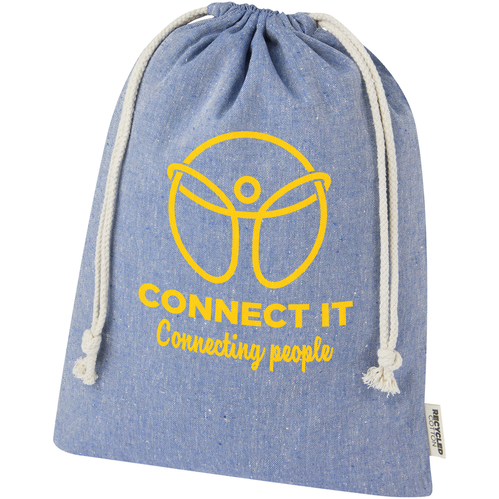 Grand sac cadeau Pheebs en coton recyclé GRS 150 g/m² de 4 L