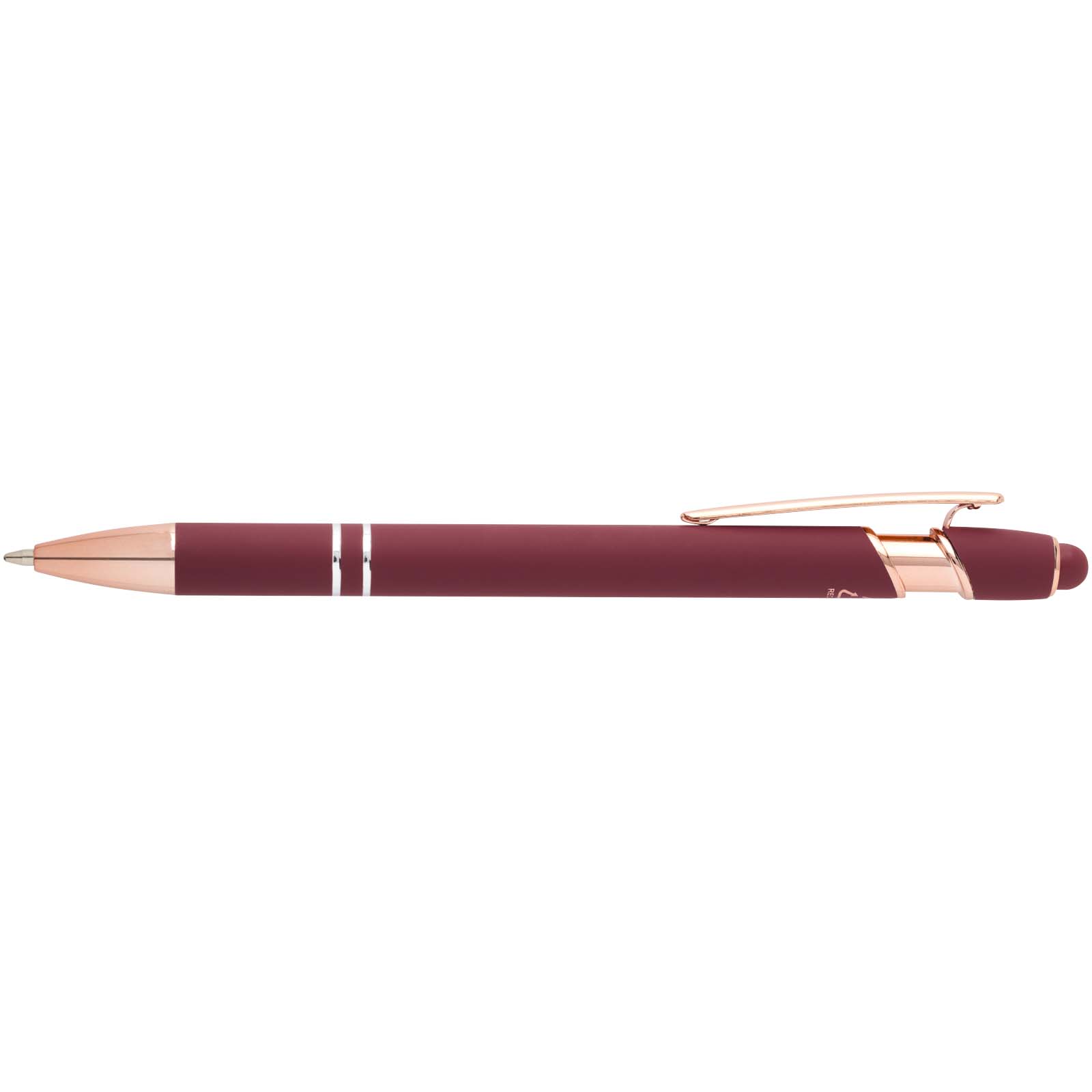 Stylo bille Nanna avec finition or rose