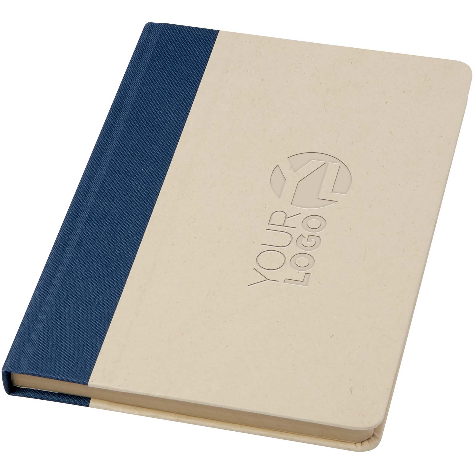 Carnet à couverture rigide A5 en papier à base de canne à sucre Liliana