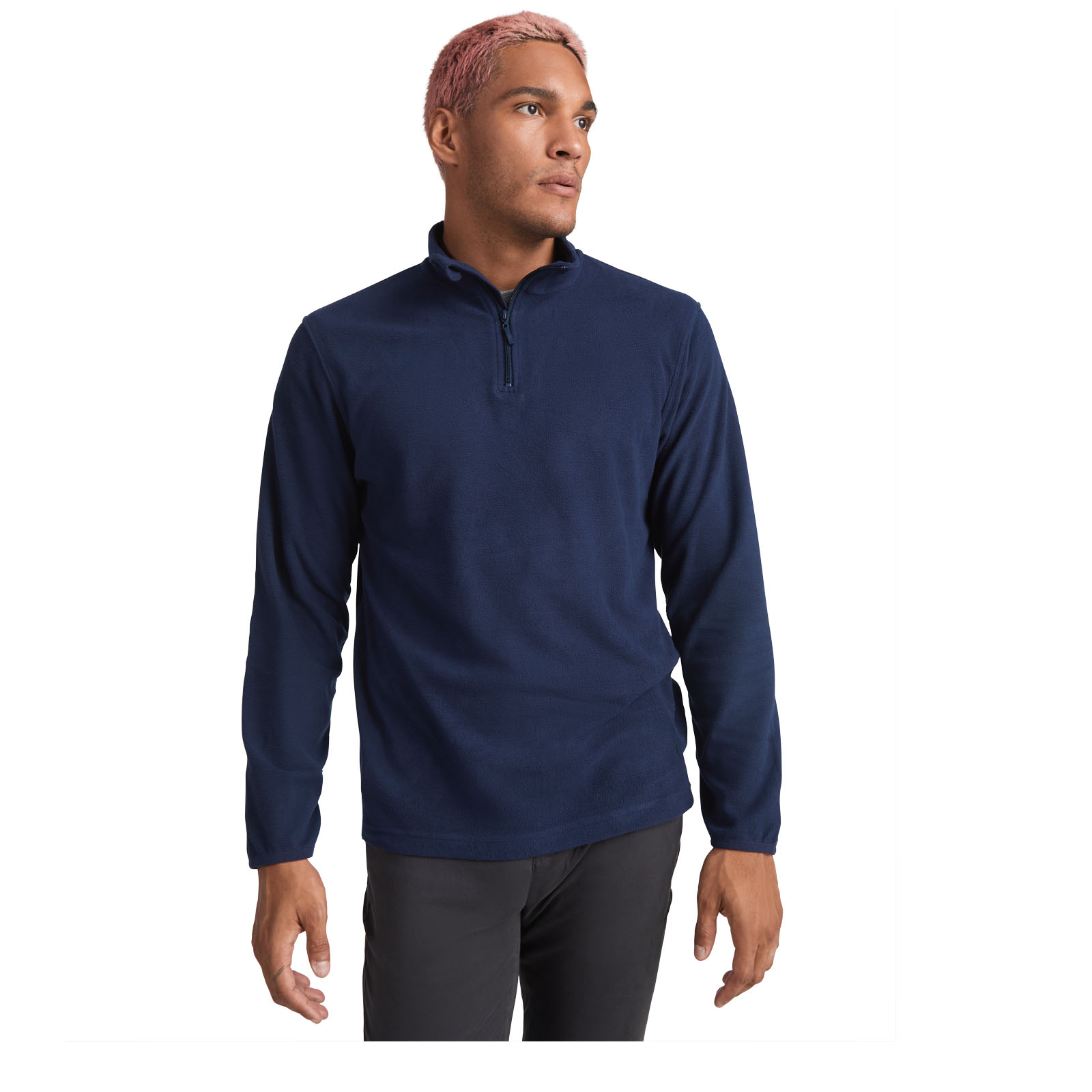 Roly Veste polaire Himalaya avec fermeture quart de zip pour homme