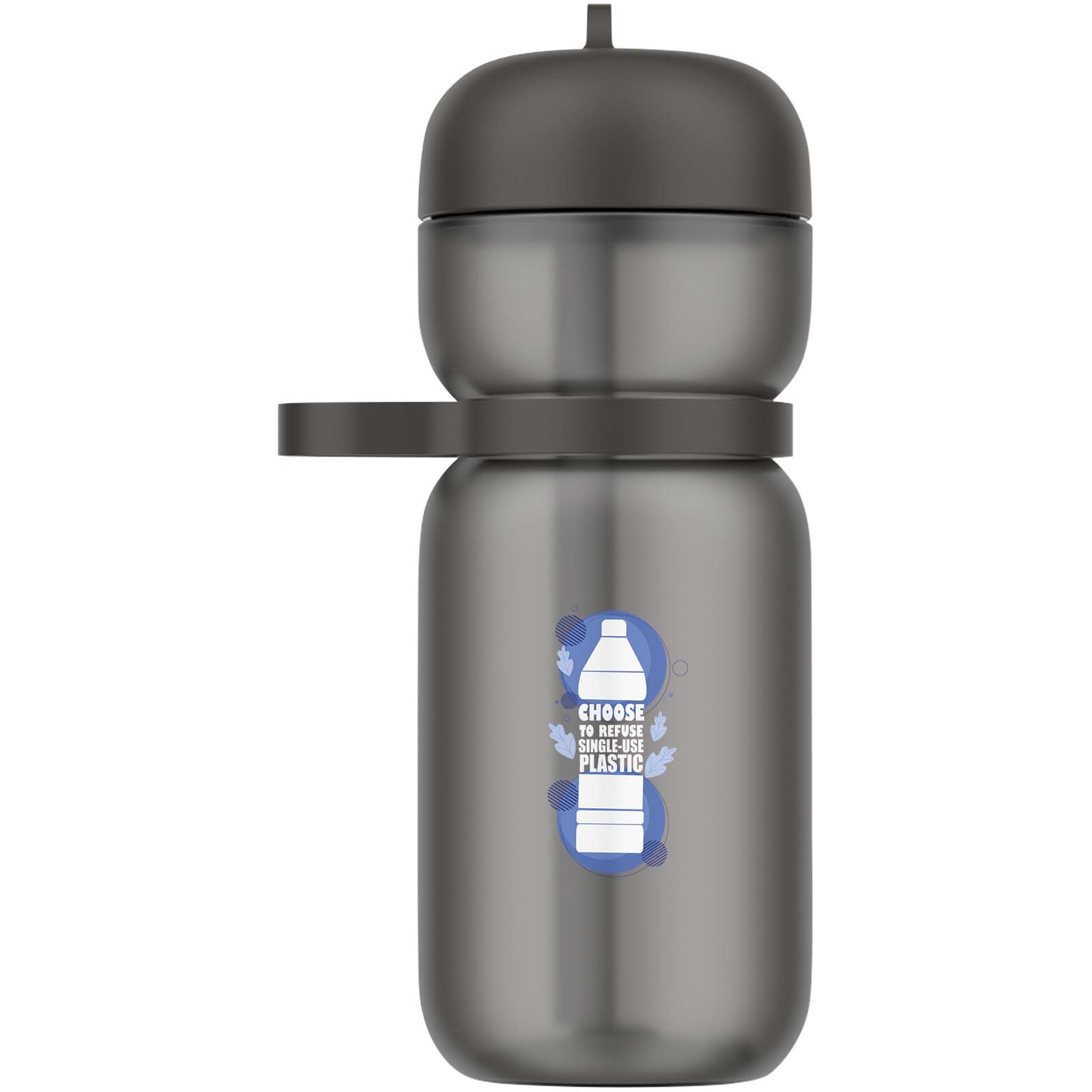 Bouteille de sport mepal de 600 ml avec couvercle rabattable