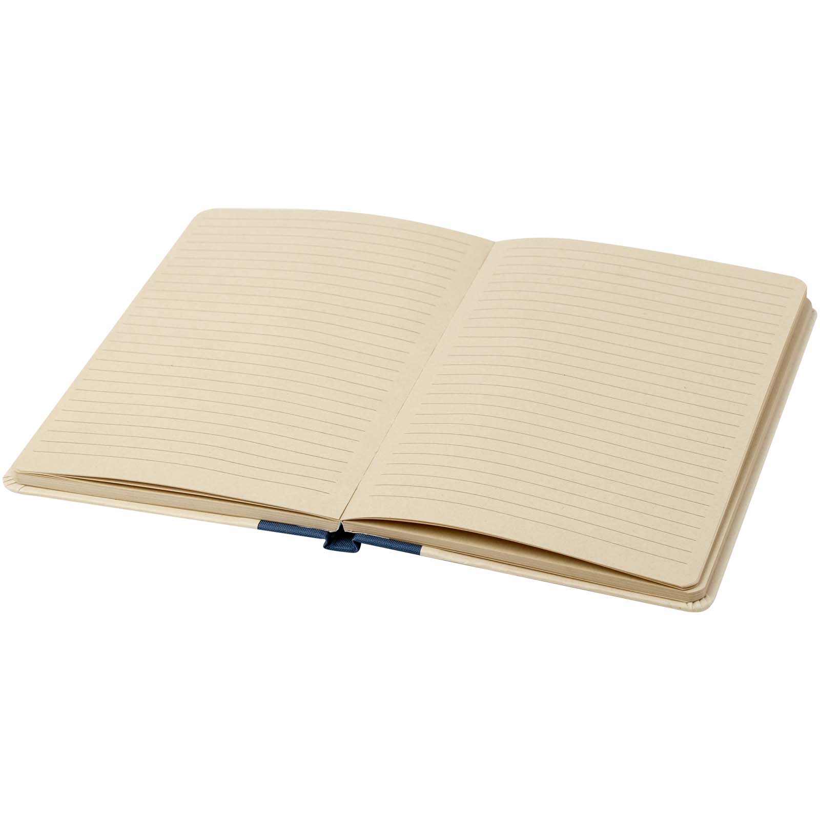 Carnet à couverture rigide A5 en papier à base de canne à sucre Liliana