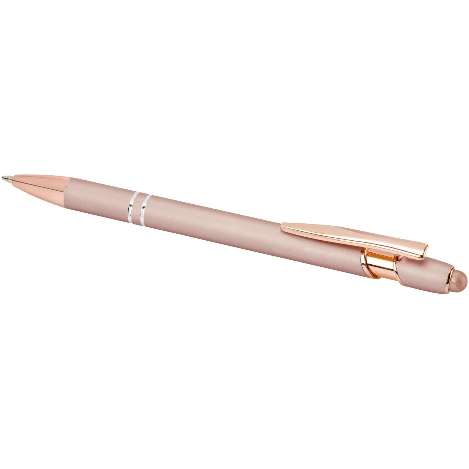 Stylo bille Nanna avec finition or rose