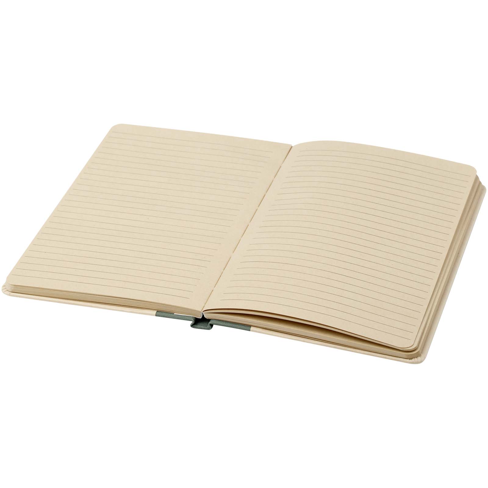 Carnet à couverture rigide A5 en papier à base de canne à sucre Liliana