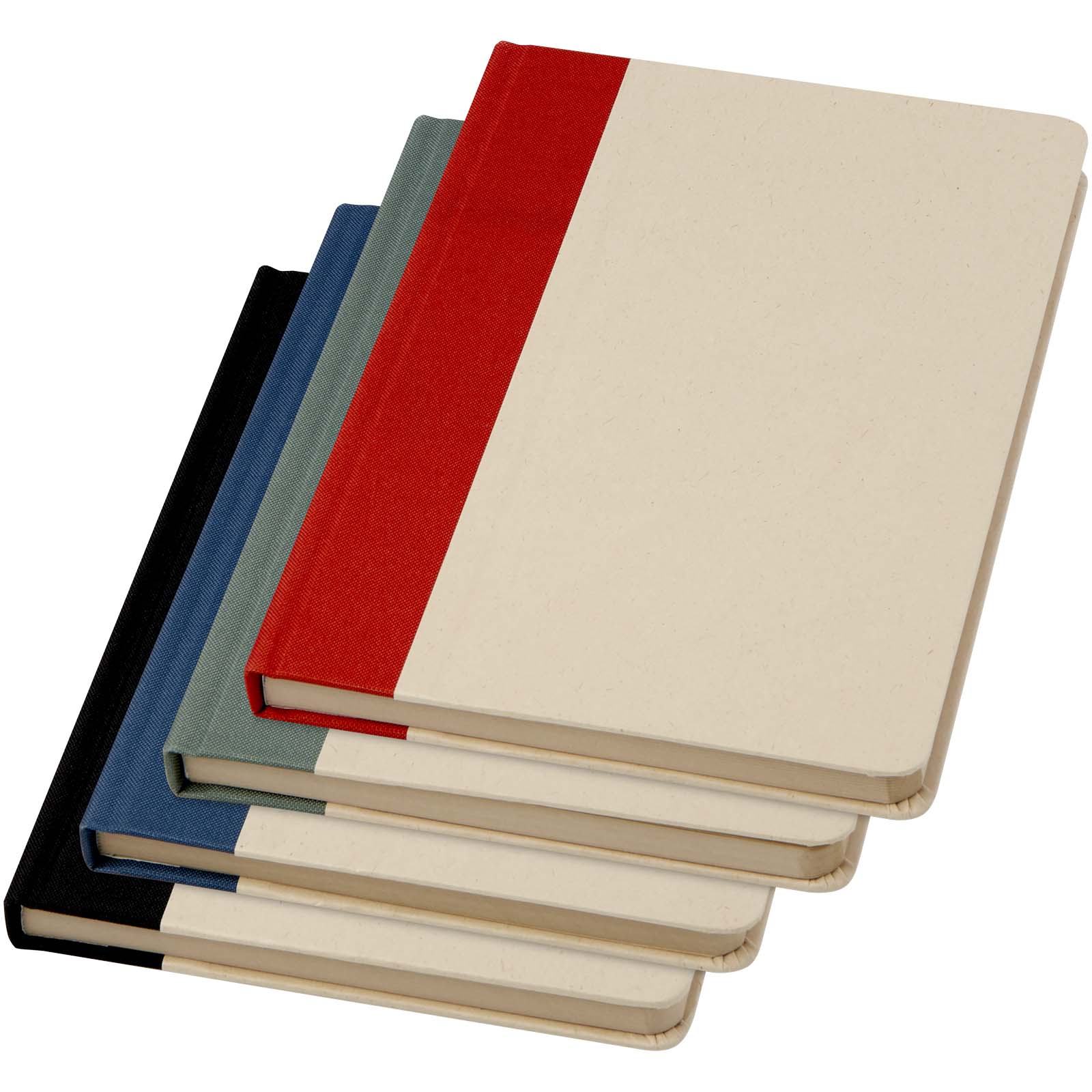 Carnet à couverture rigide A5 en papier à base de canne à sucre Liliana