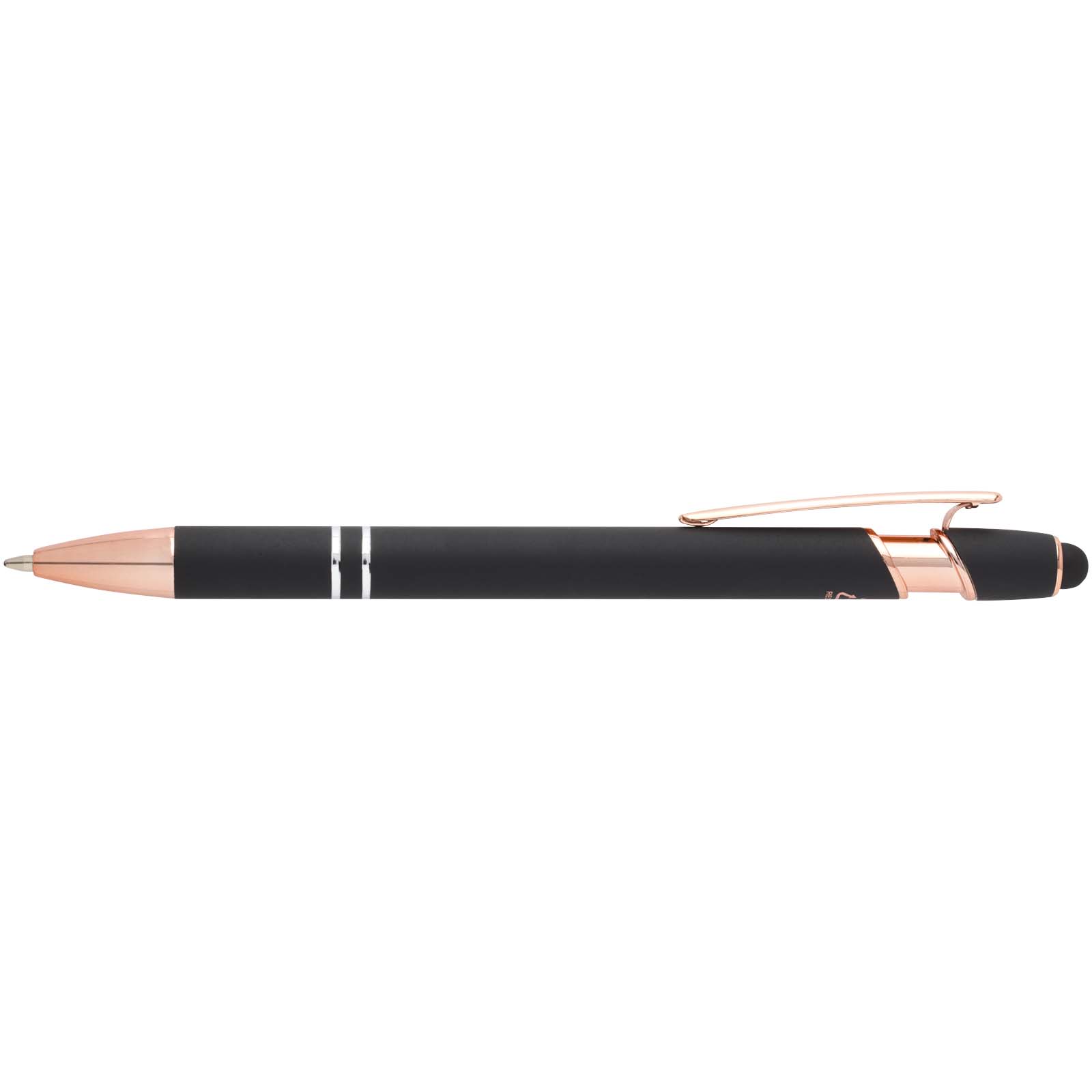 Stylo bille Nanna avec finition or rose