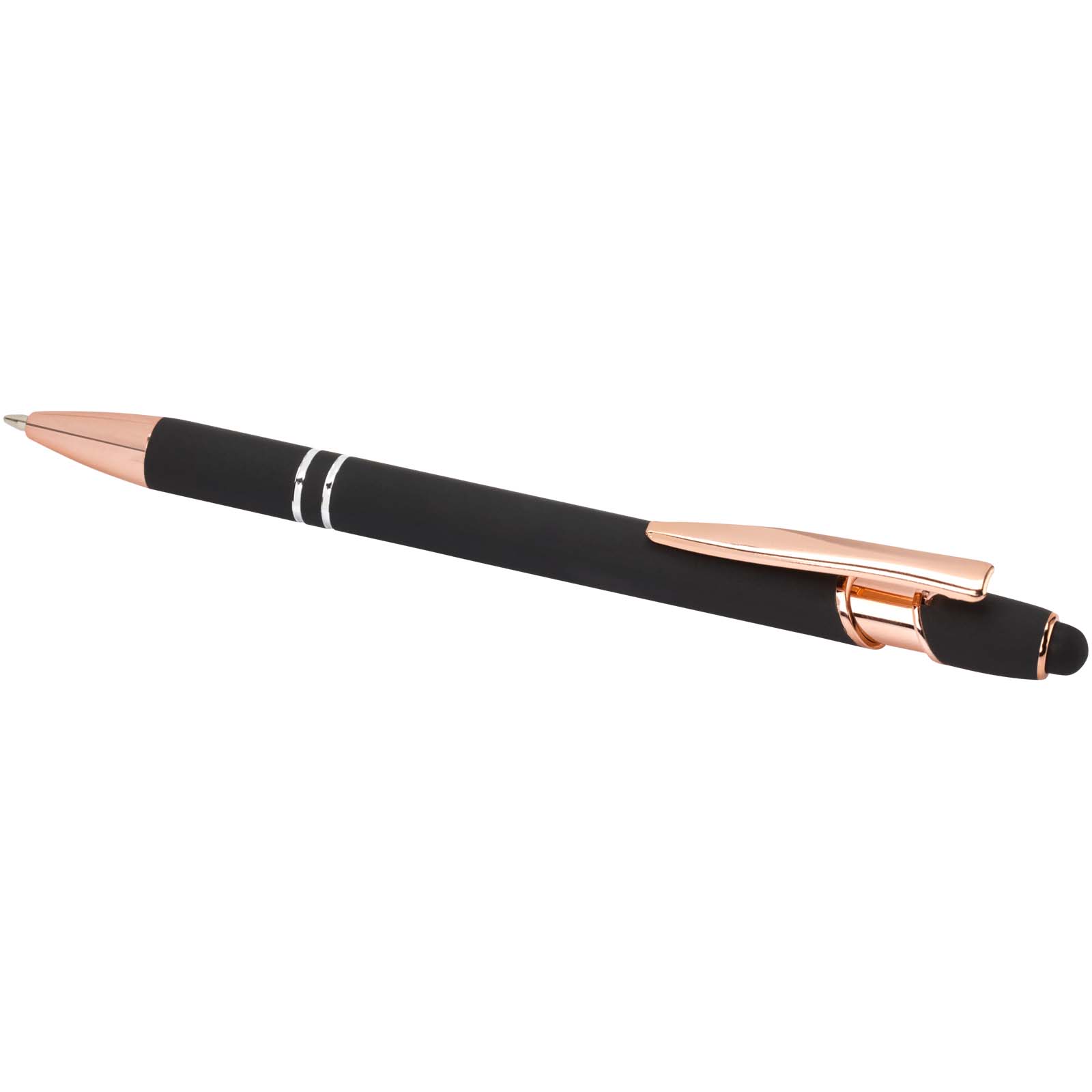 Stylo bille Nanna avec finition or rose