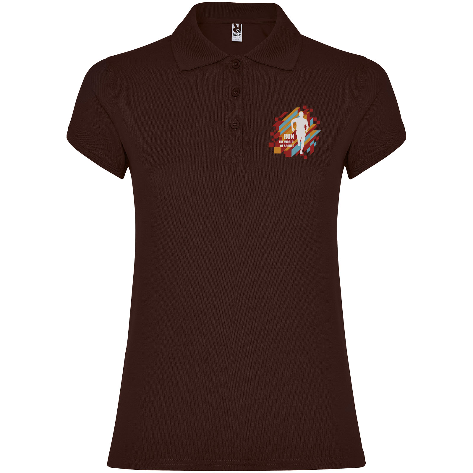Roly Polo de 200 g/m² Star à manches courtes pour femme