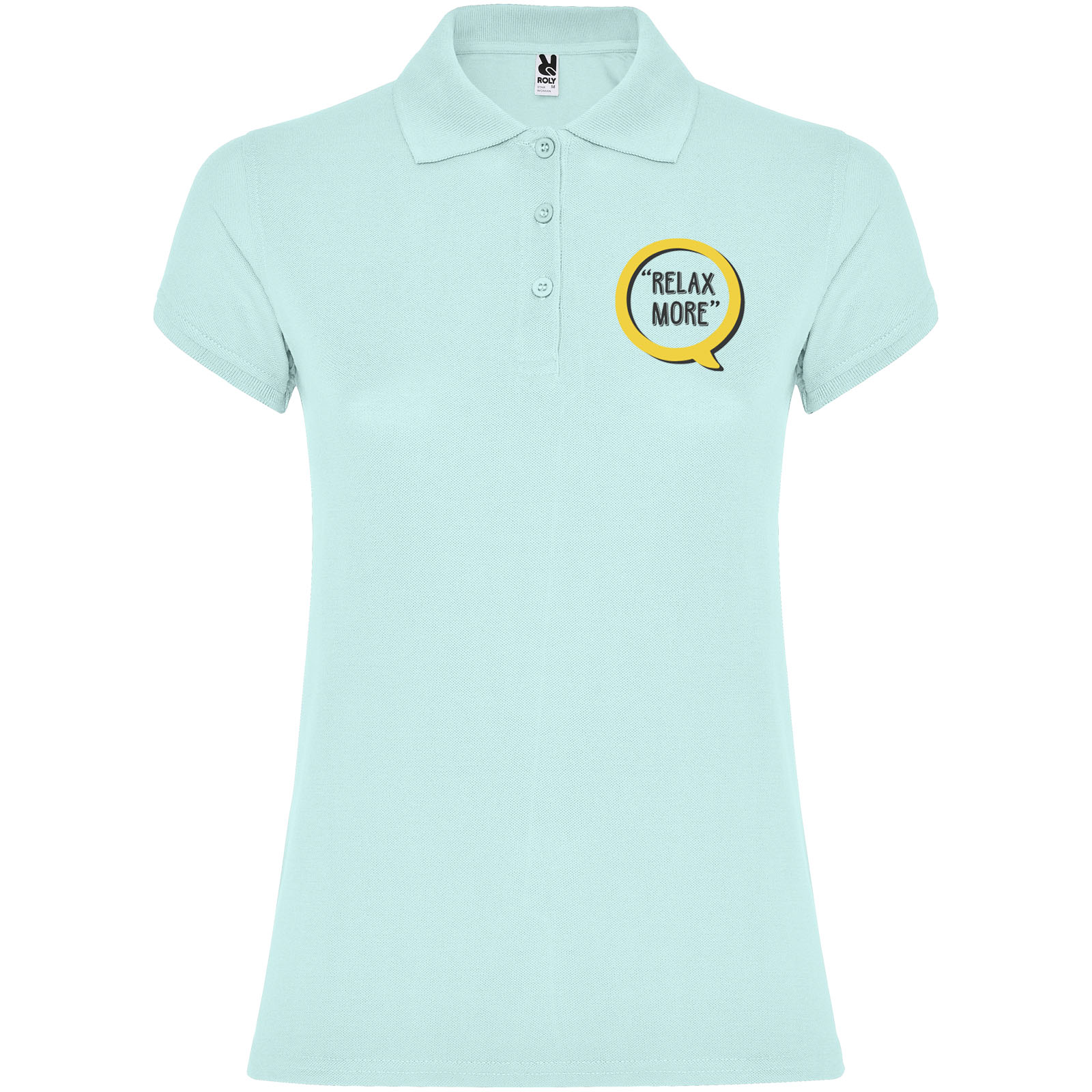 Roly Polo de 200 g/m² Star à manches courtes pour femme
