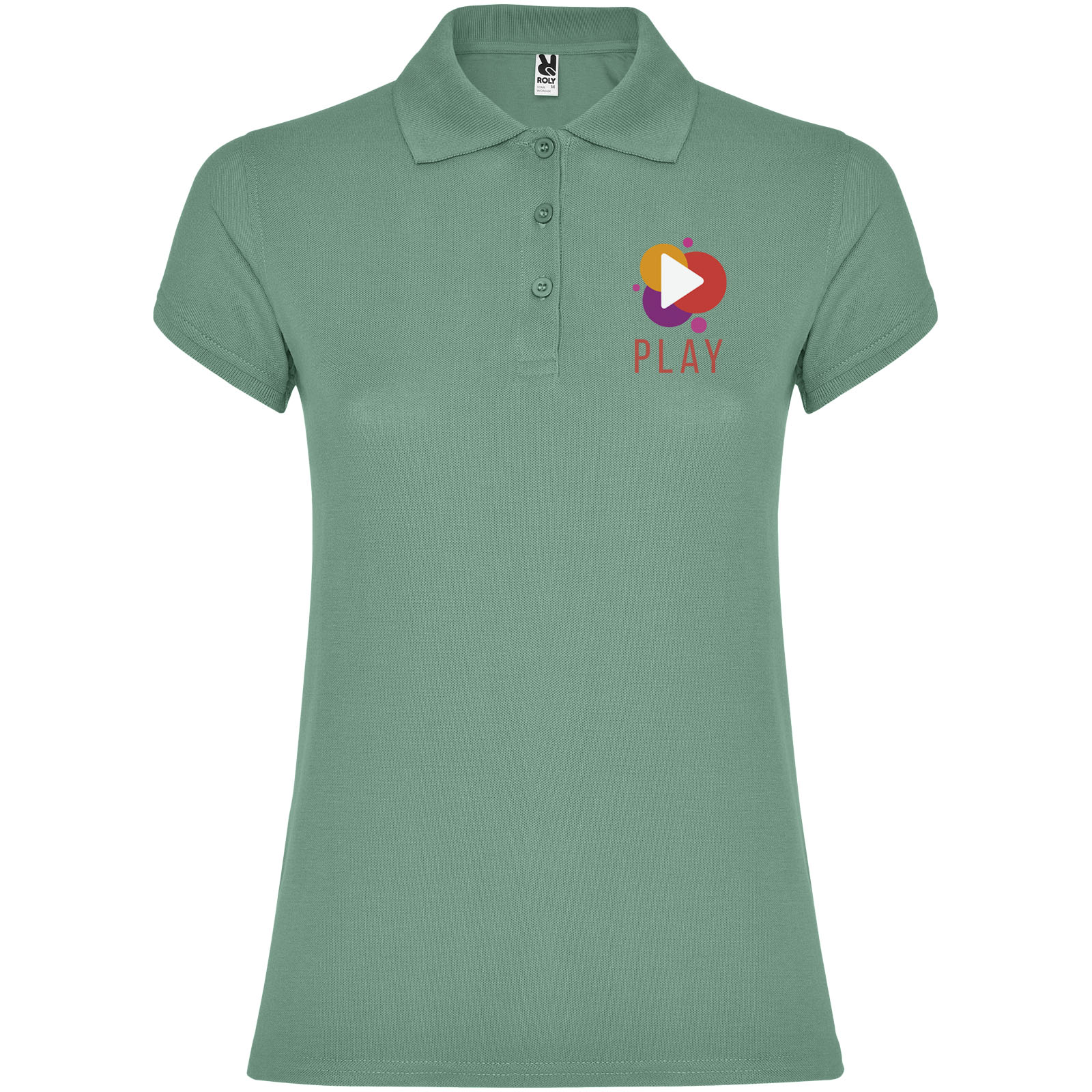 Roly Polo de 200 g/m² Star à manches courtes pour femme