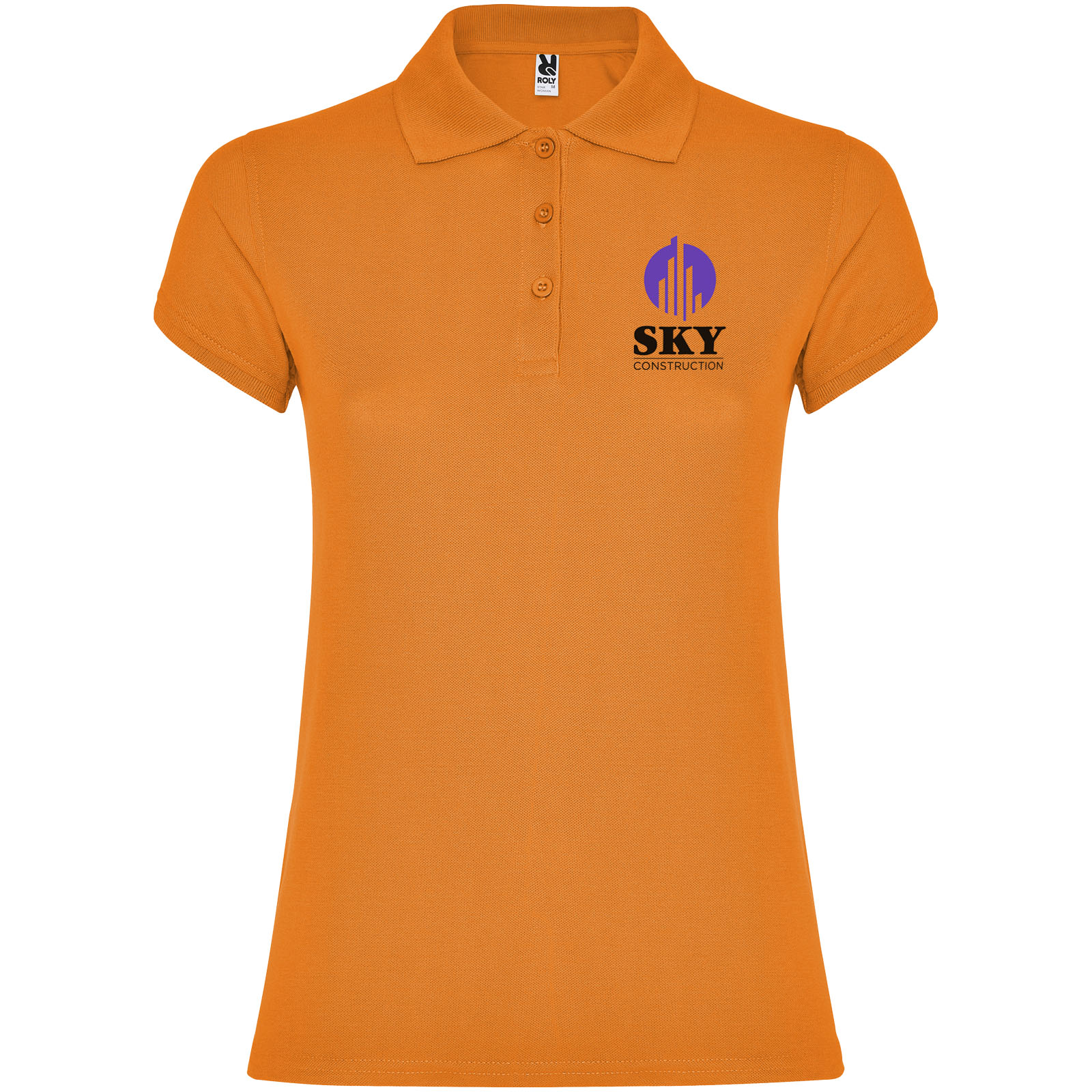 Roly Polo de 200 g/m² Star à manches courtes pour femme