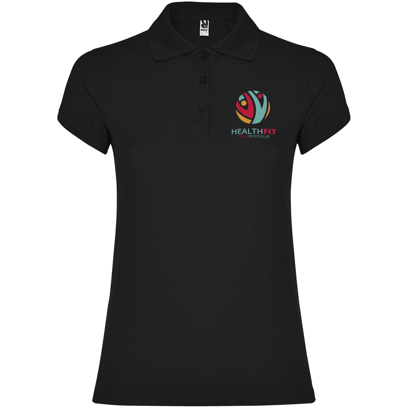 Roly Polo de 200 g/m² Star à manches courtes pour femme