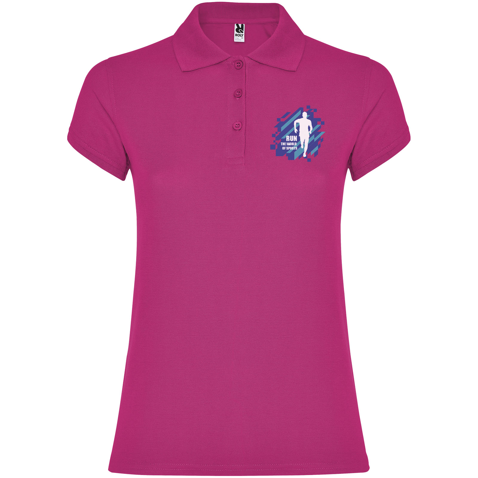 Roly Polo de 200 g/m² Star à manches courtes pour femme