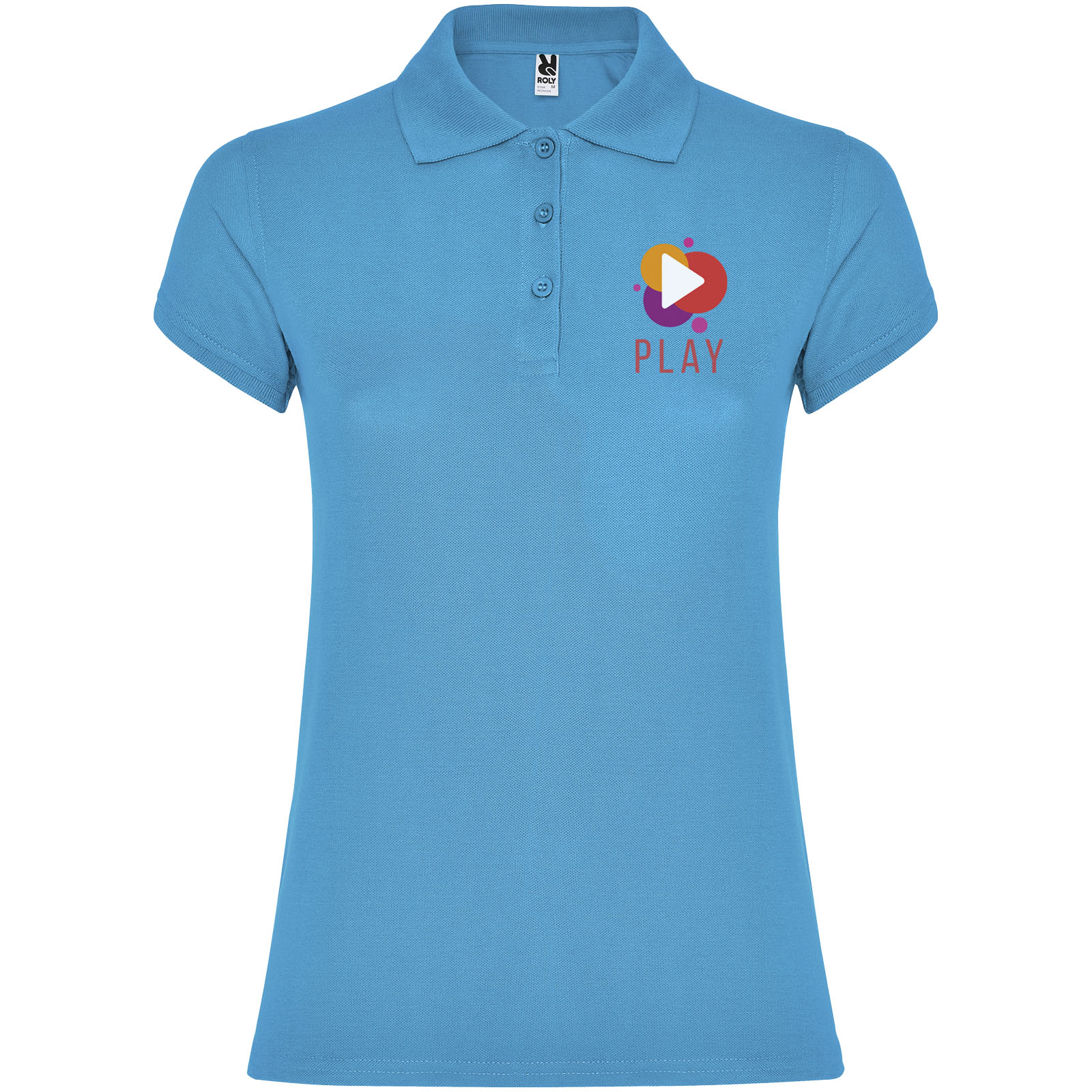 Roly Polo de 200 g/m² Star à manches courtes pour femme