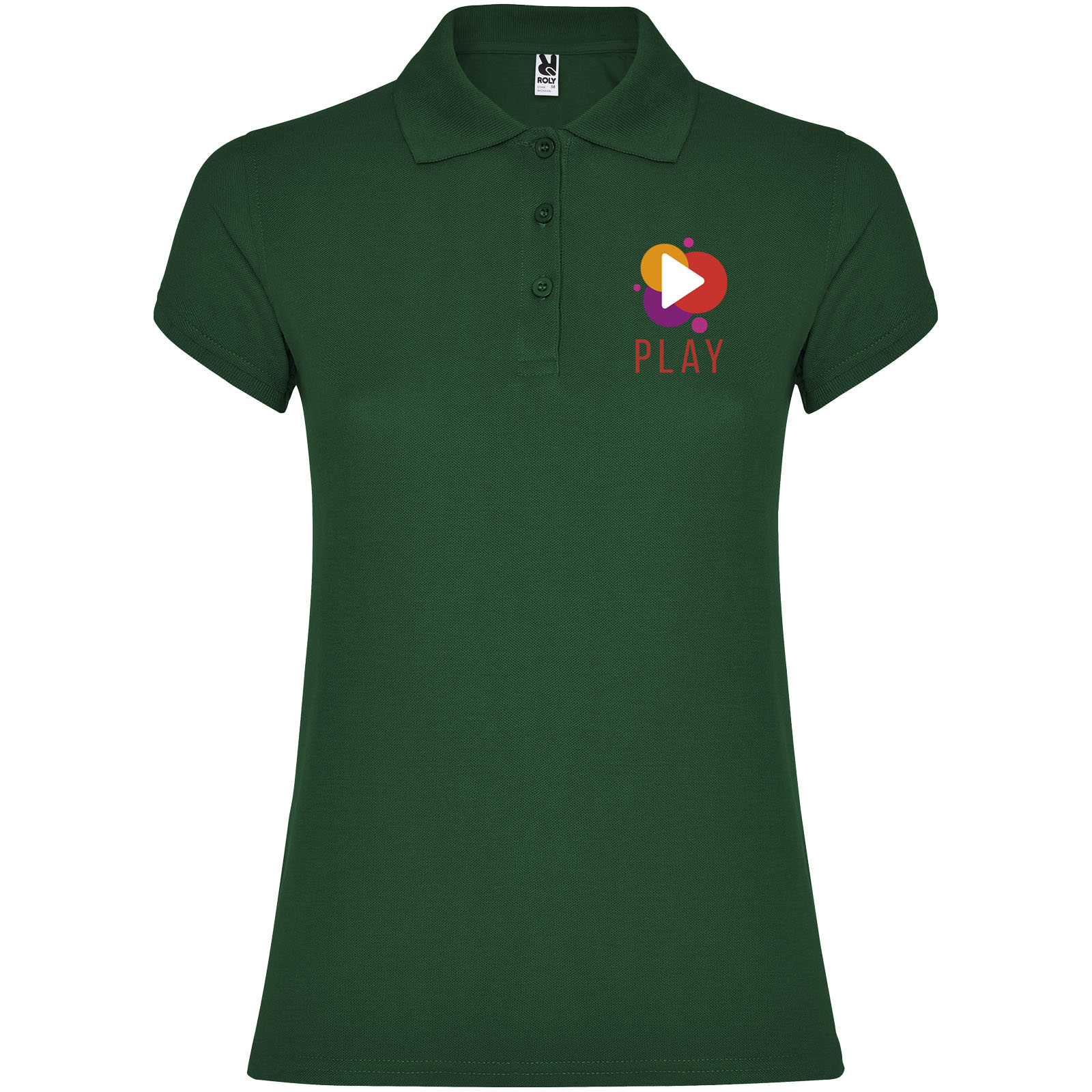 Roly Polo de 200 g/m² Star à manches courtes pour femme