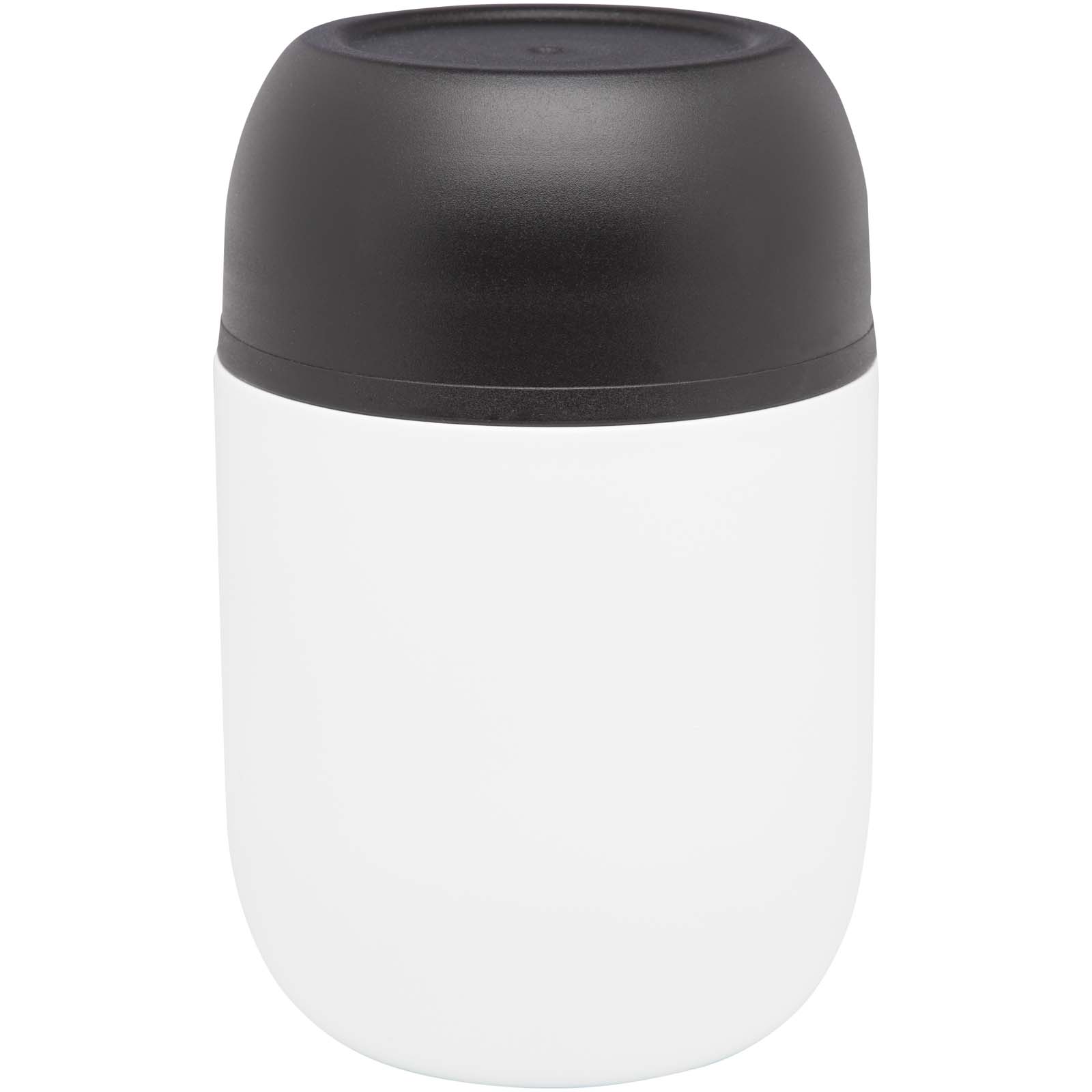 Seasons Boîte-repas Supo en acier inoxydable recyclé à double paroi de 480 ml avec cuillère pliable