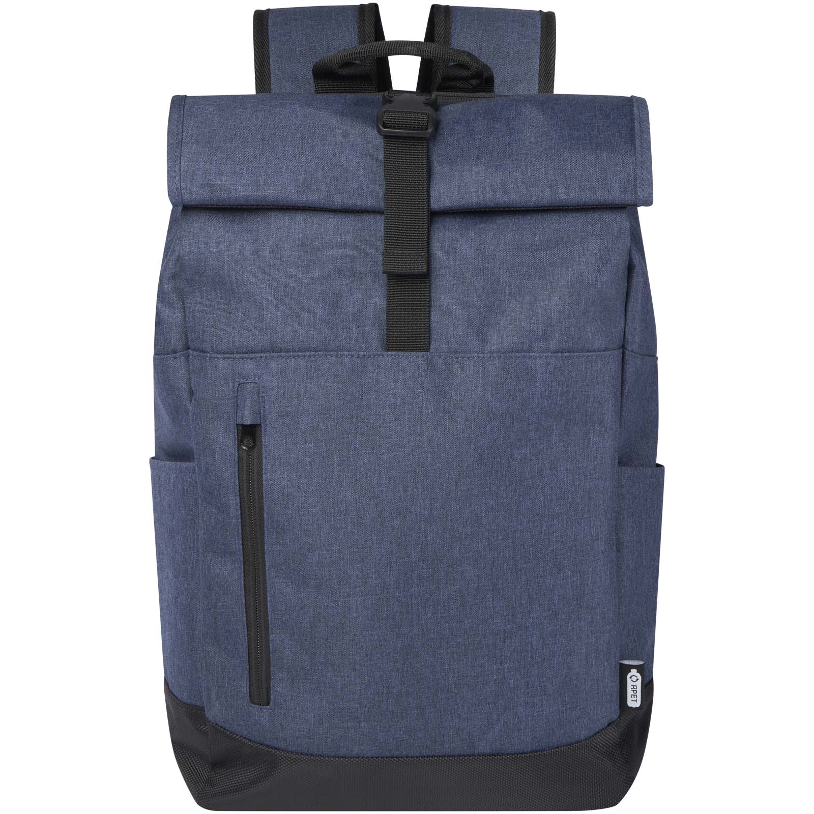 Sac à dos Libra recyclé GRS avec rabat enroulable pour ordinateur portable de 15,6" 12L