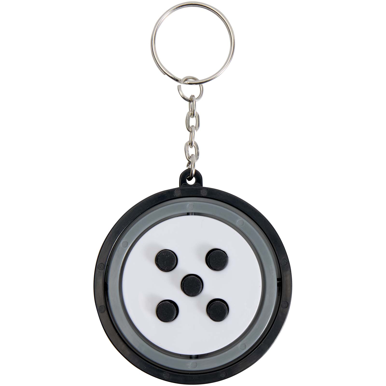 Porte-clés fidget gyroscope en plastique recyclé Spinx