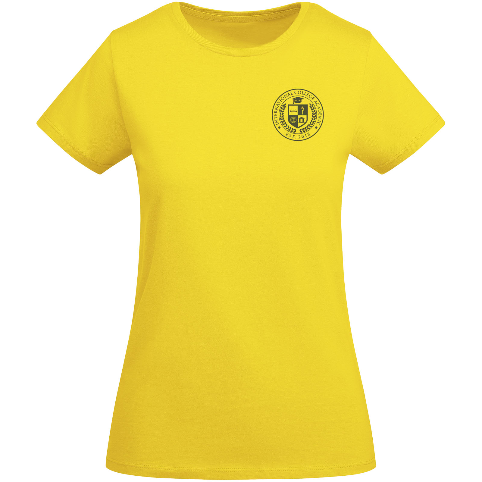 Roly T-shirt de 175 g/m² Breda en coton organique à manches courtes pour femme