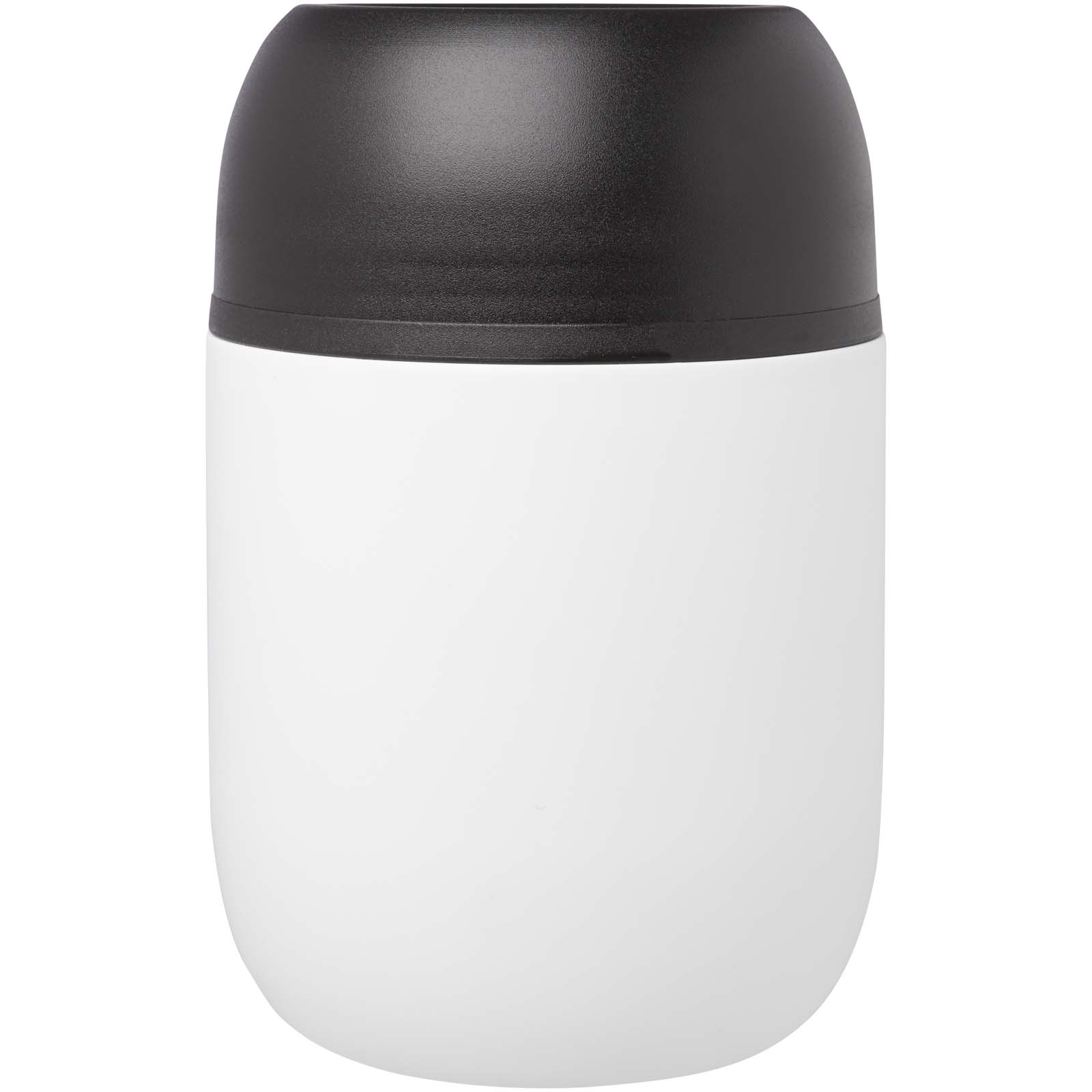 Seasons Boîte-repas Supo en acier inoxydable recyclé à double paroi de 480 ml avec cuillère pliable