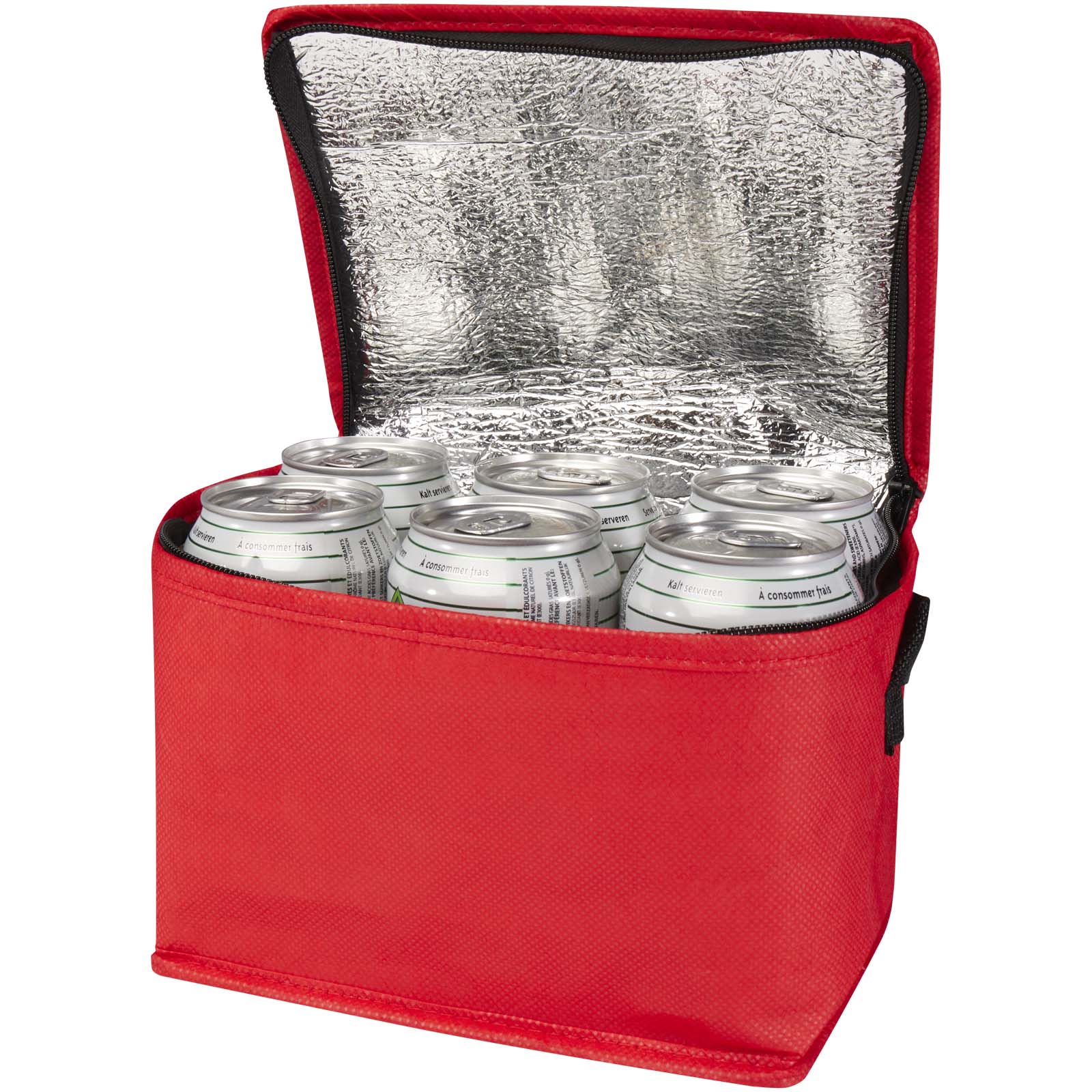Sac isotherme Spectrum non tissé recyclé GRS de 4L pour 6 canettes