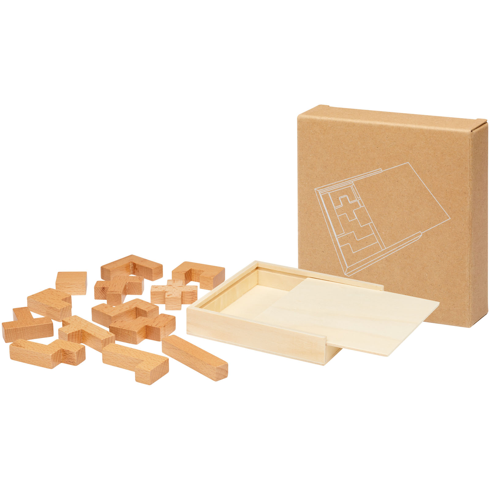 Puzzle Bark en bois