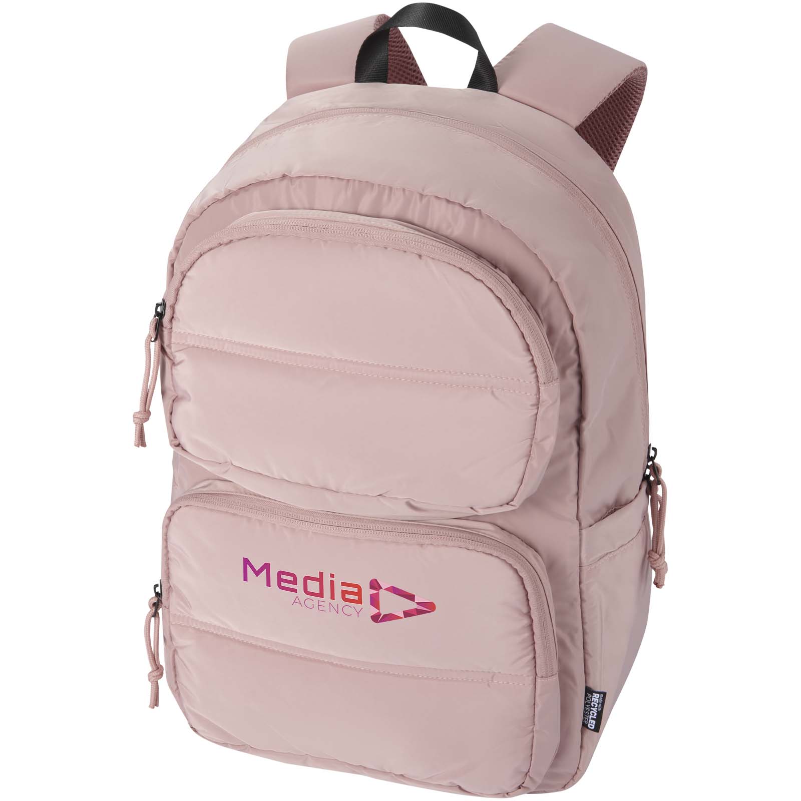 Sac à dos pour ordinateur portable Puffer de 15,6" recyclé et certifié GRS, de15 L