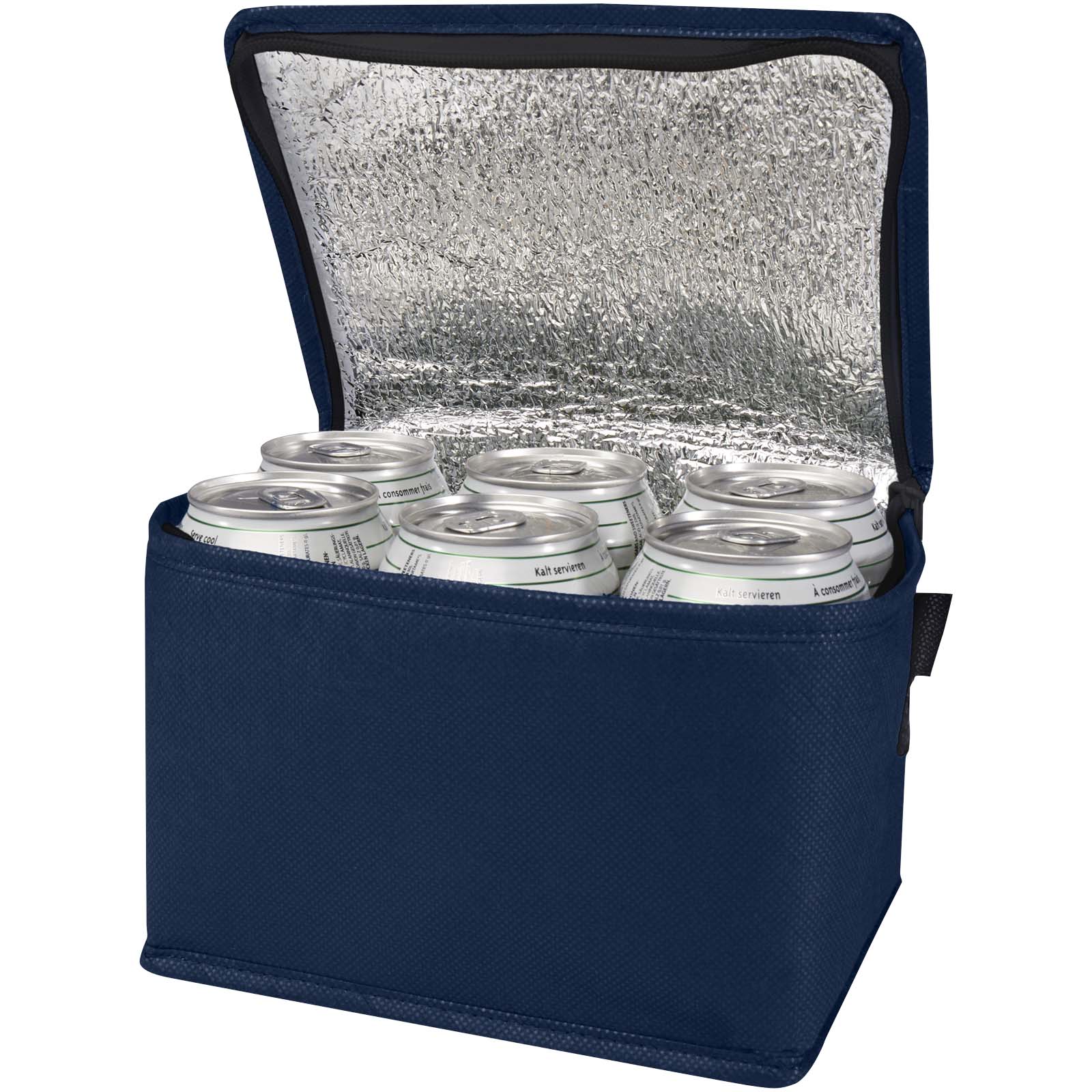 Sac isotherme Spectrum non tissé recyclé GRS de 4L pour 6 canettes