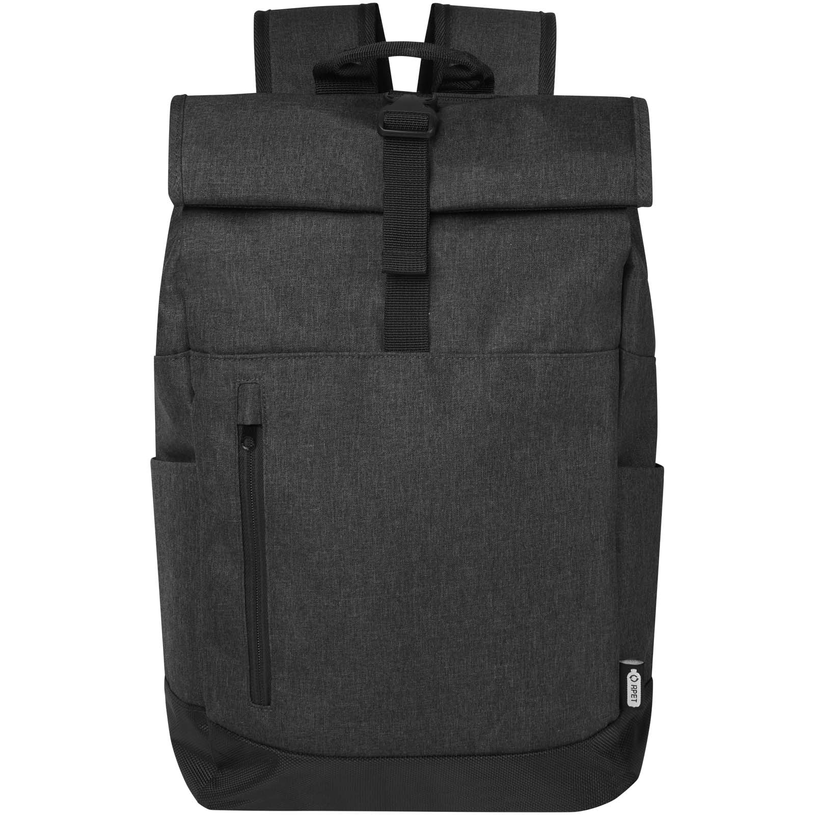 Sac à dos Libra recyclé GRS avec rabat enroulable pour ordinateur portable de 15,6" 12L